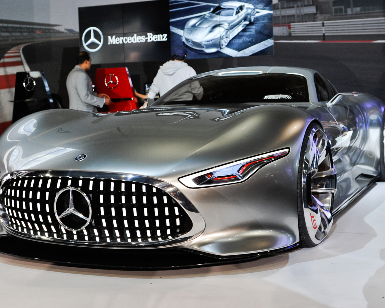 Mercedes Benz Amg Vision Justice League Wallpapers