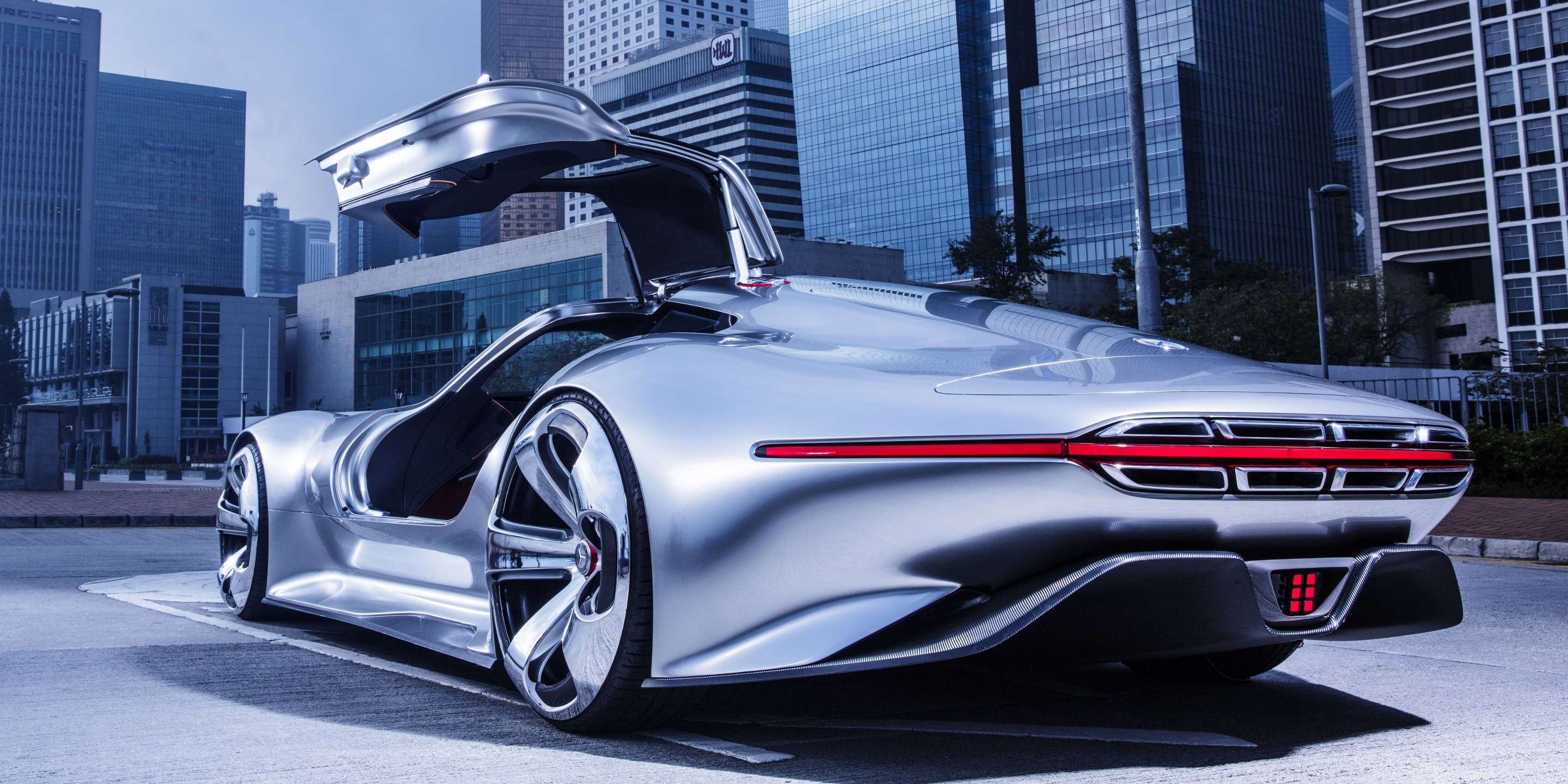 Mercedes Benz Amg Vision Justice League Wallpapers