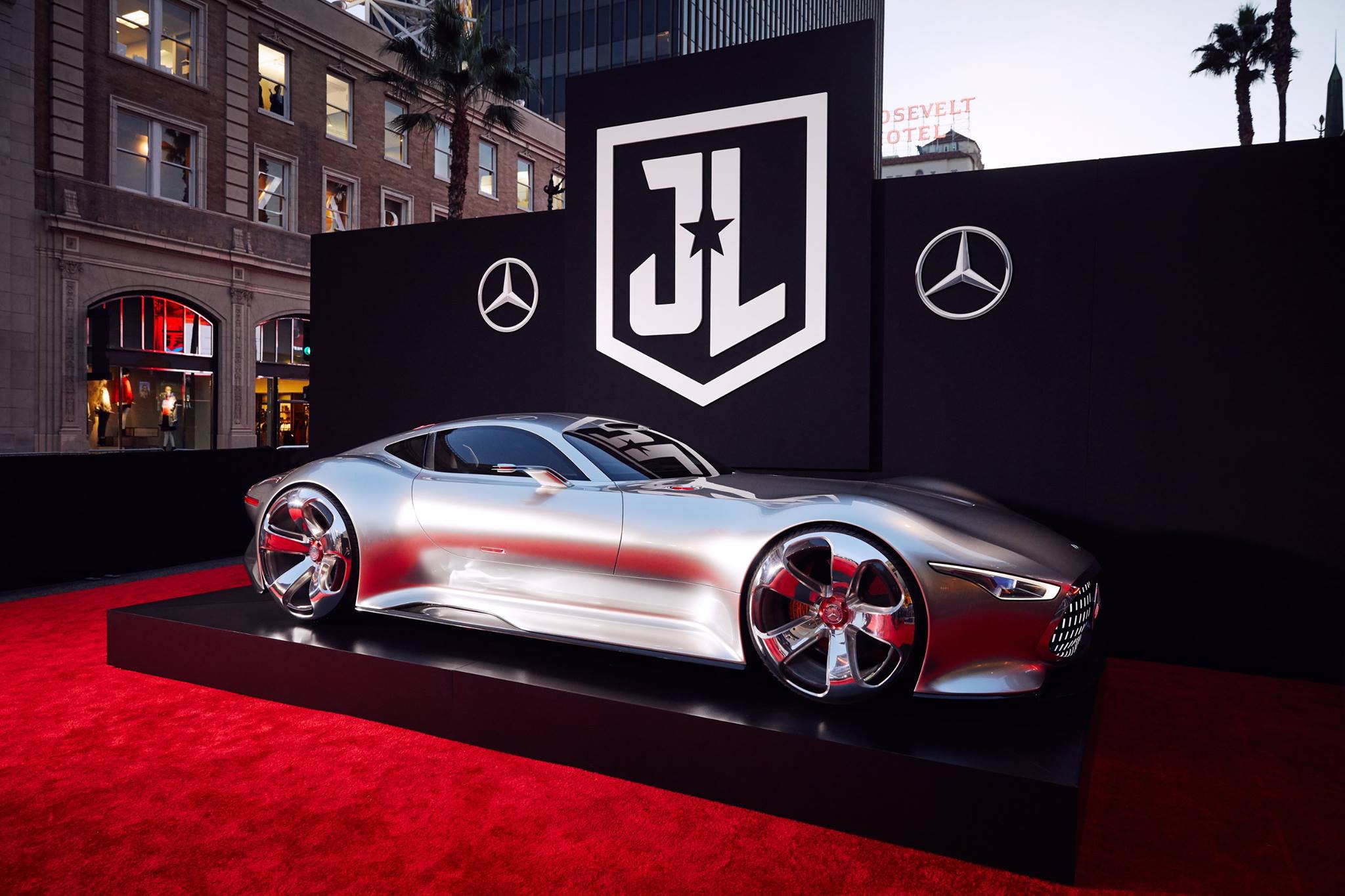 Mercedes Benz Amg Vision Justice League Wallpapers