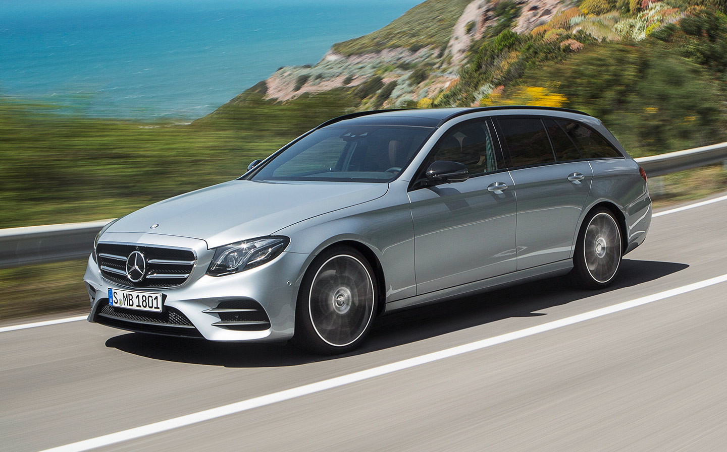 Mercedes-Benz E 220D Estate With Sports Grille Wallpapers