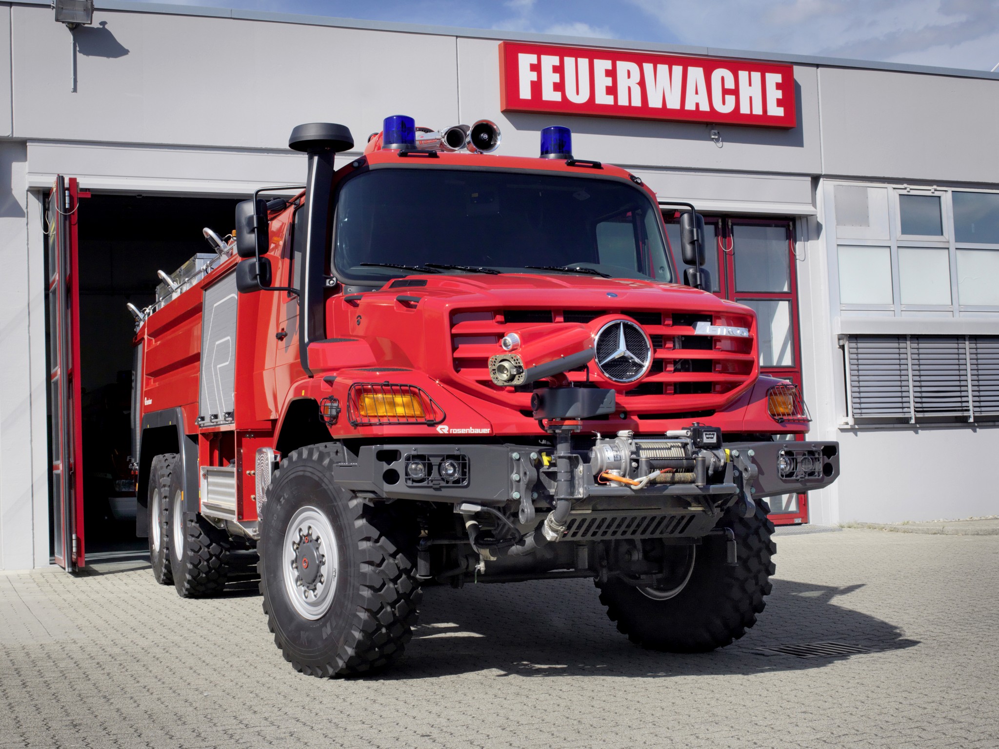 Mercedes-Benz Fire Truck Wallpapers