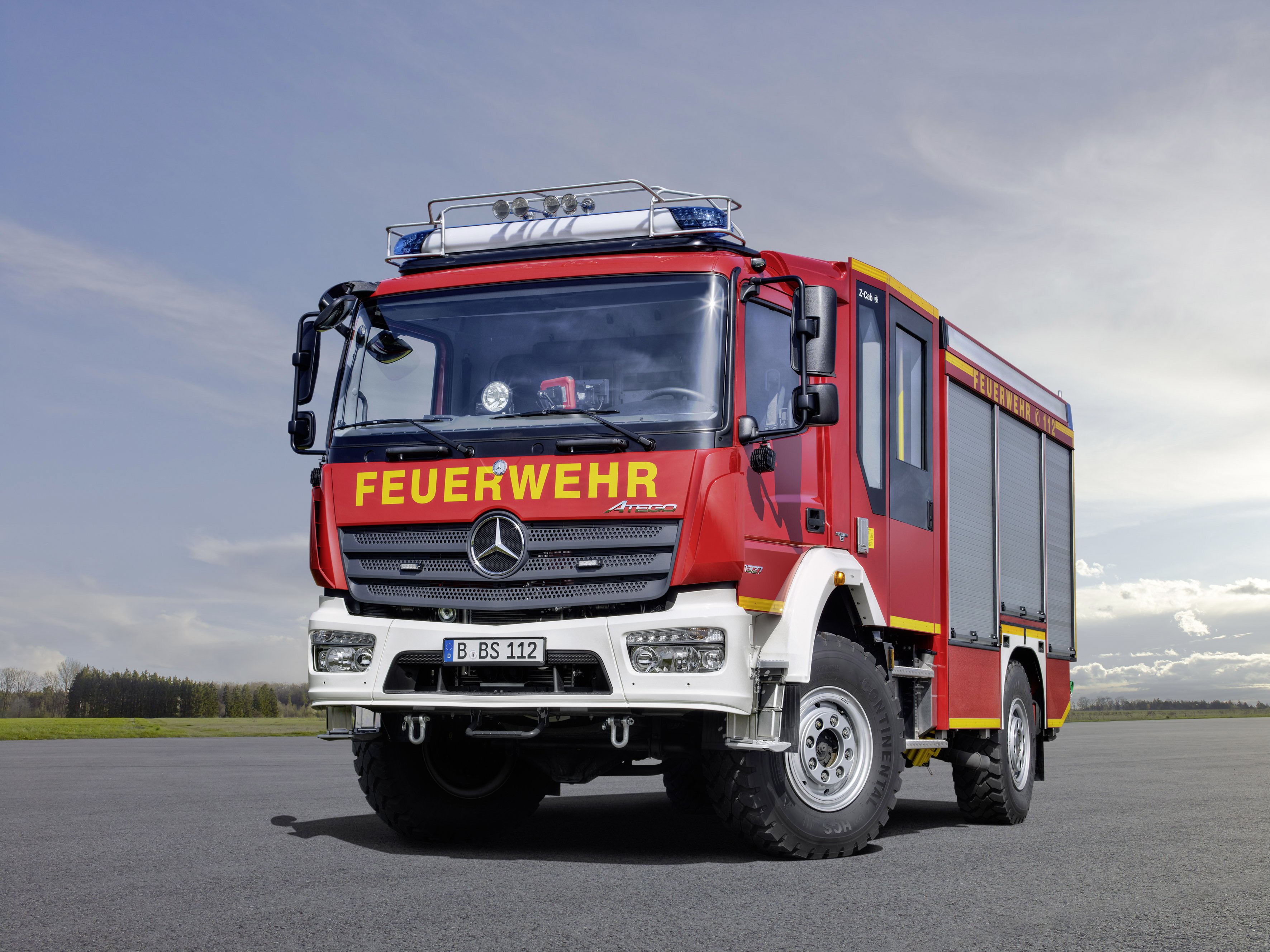 Mercedes-Benz Fire Truck Wallpapers