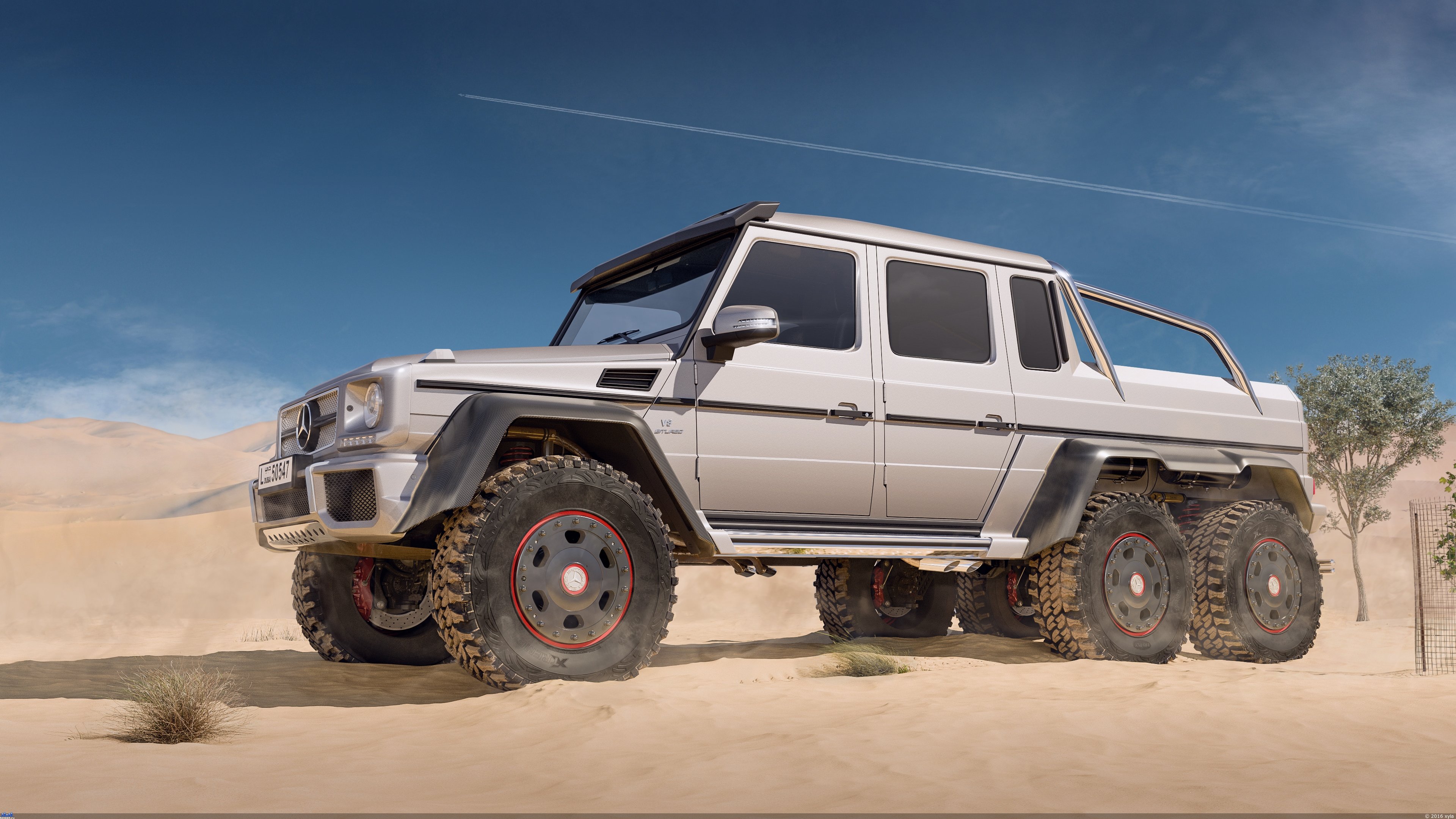 Mercedes-Benz G63 Amg 6X6 Wallpapers