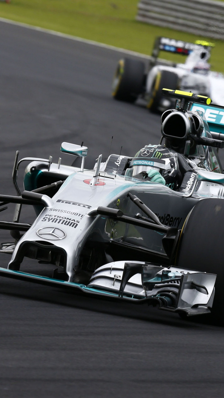 Mercedes F1 Iphone Wallpapers