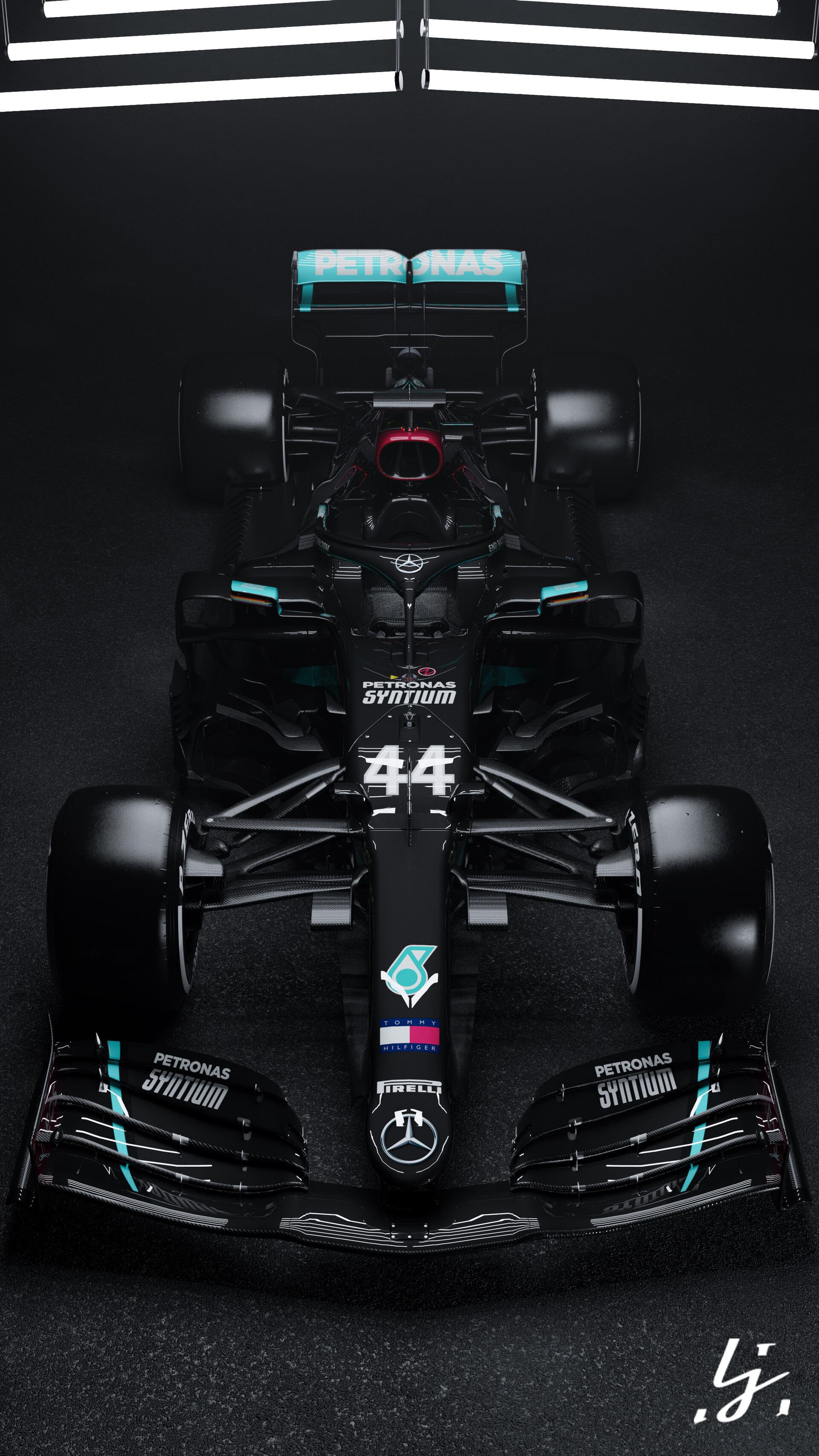 Mercedes F1 Iphone Wallpapers