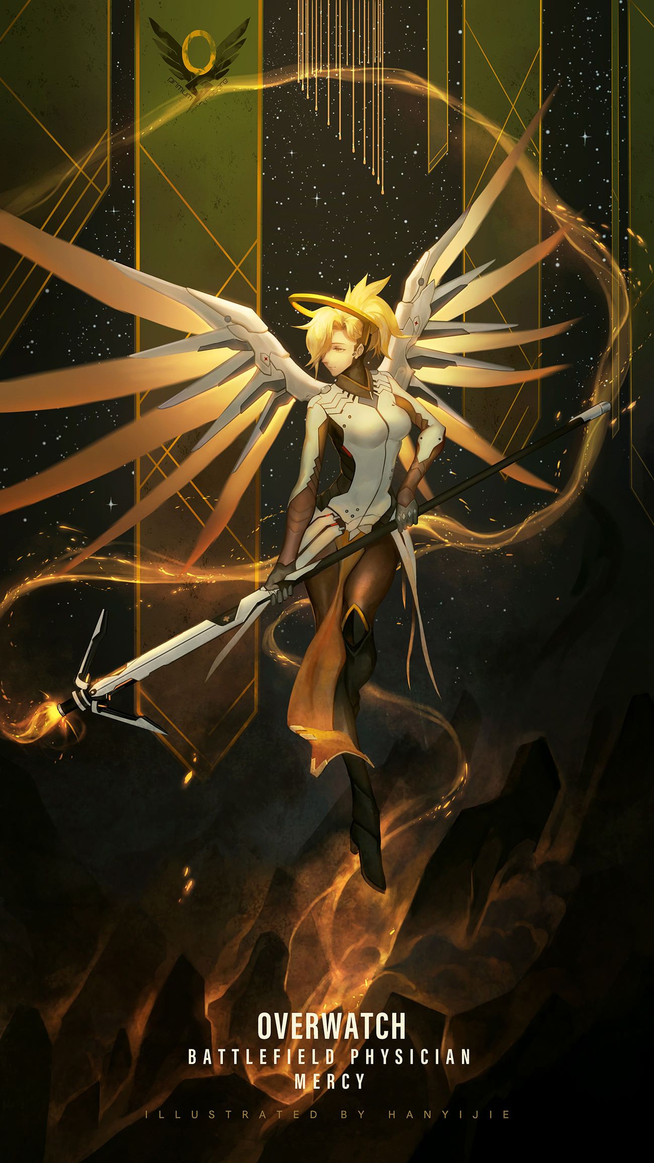 Mercy Overwatch Phone Wallpapers