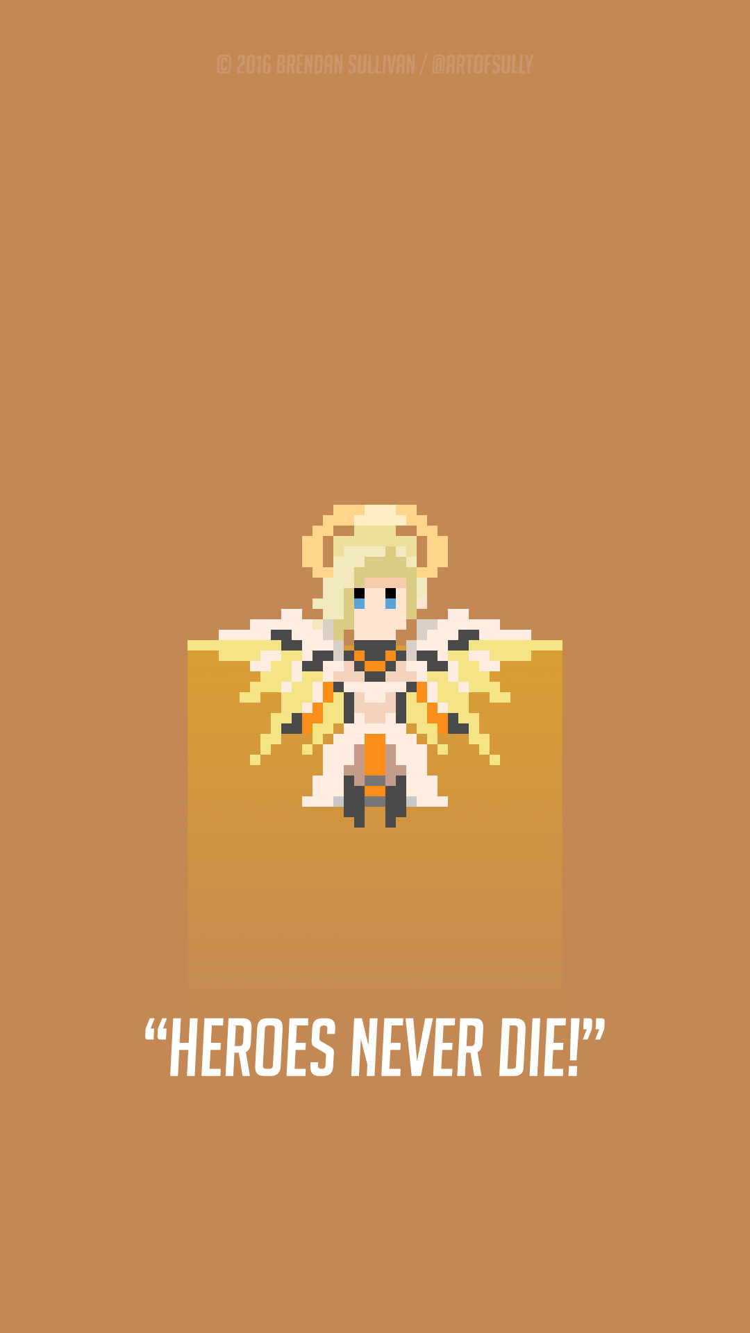 Mercy Overwatch Phone Wallpapers