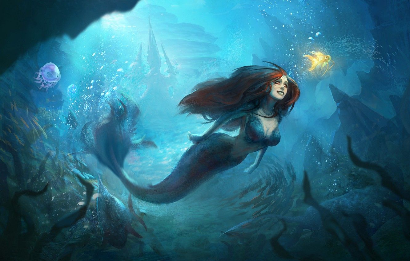 Mermaid Fantasy Art Wallpapers