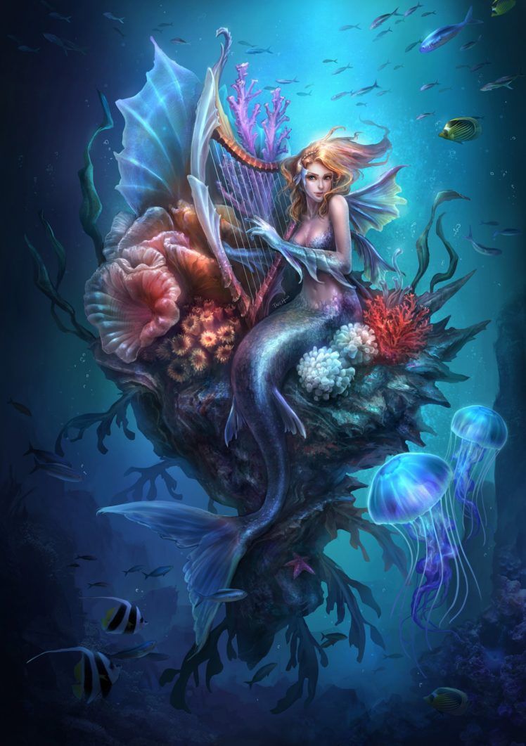 Mermaid Fantasy Art Wallpapers