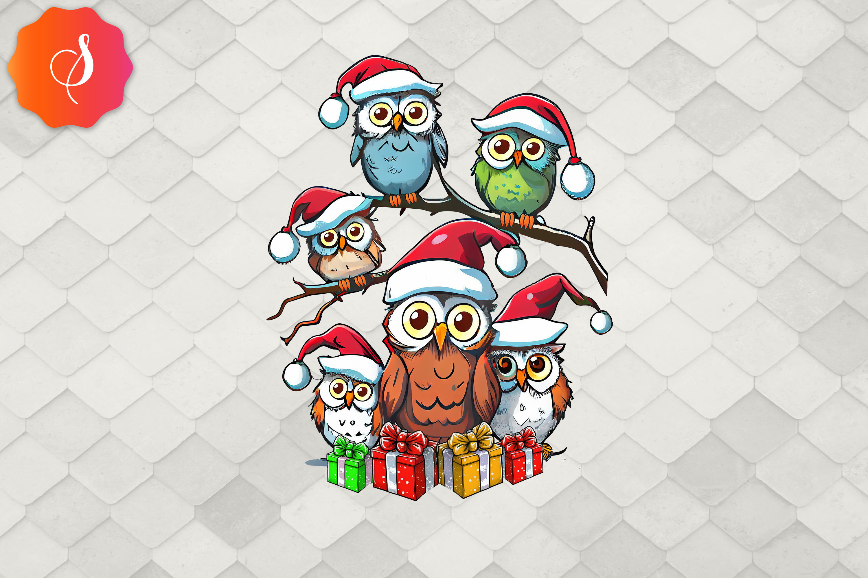 Merry Christmas Owl Images Wallpapers