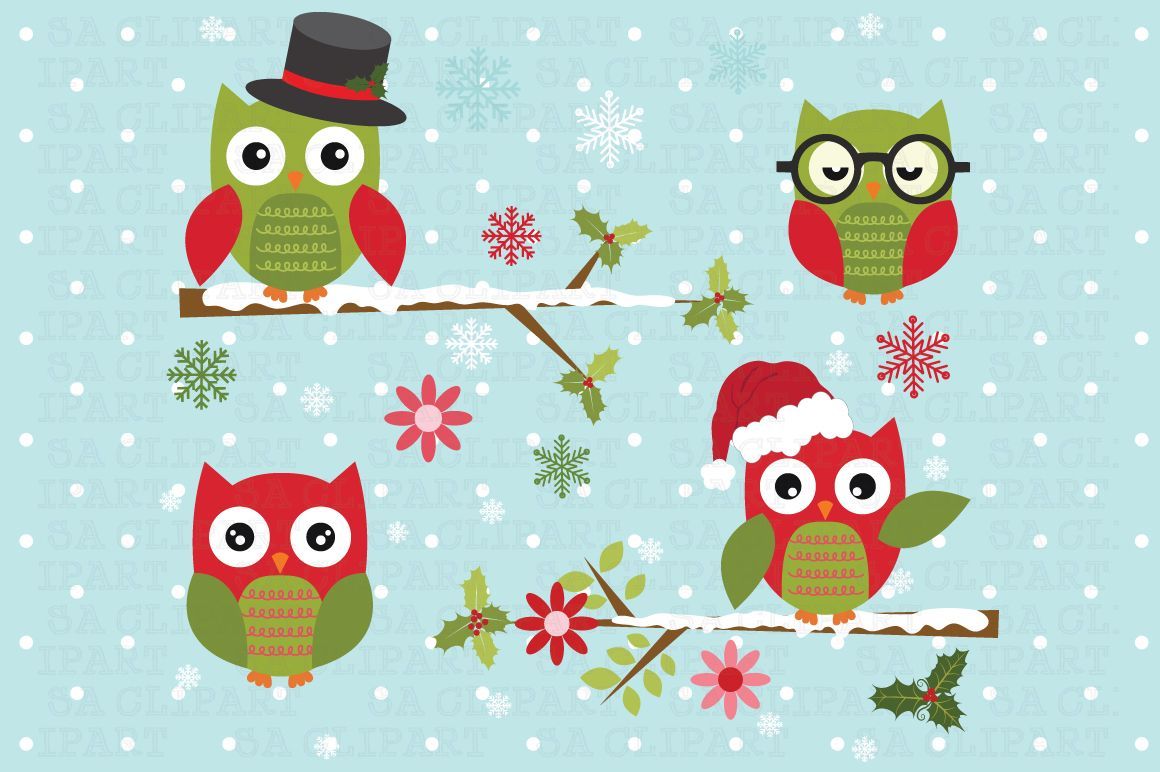 Merry Christmas Owl Images Wallpapers