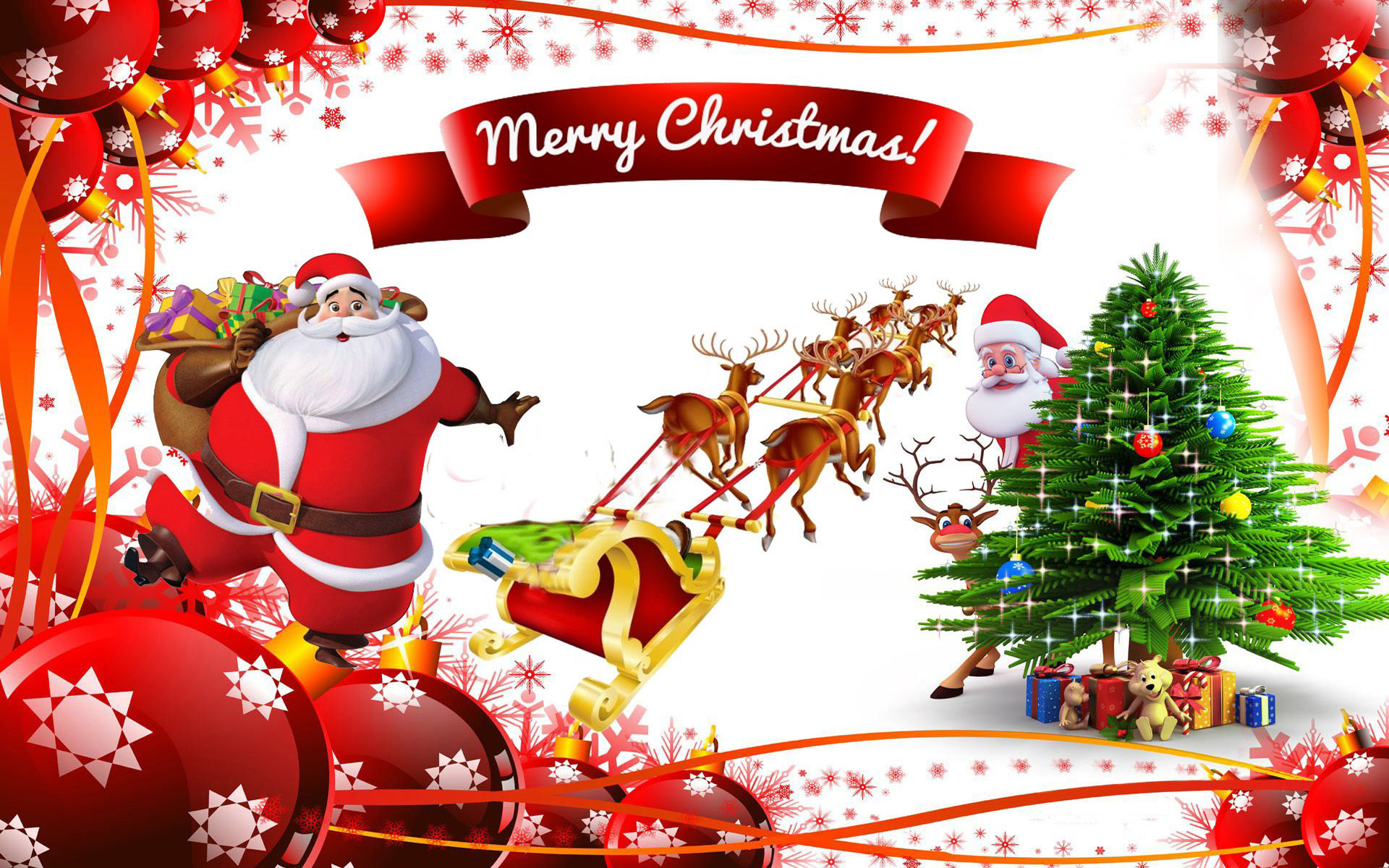 Merry Christmas Santa 2020 Wallpapers