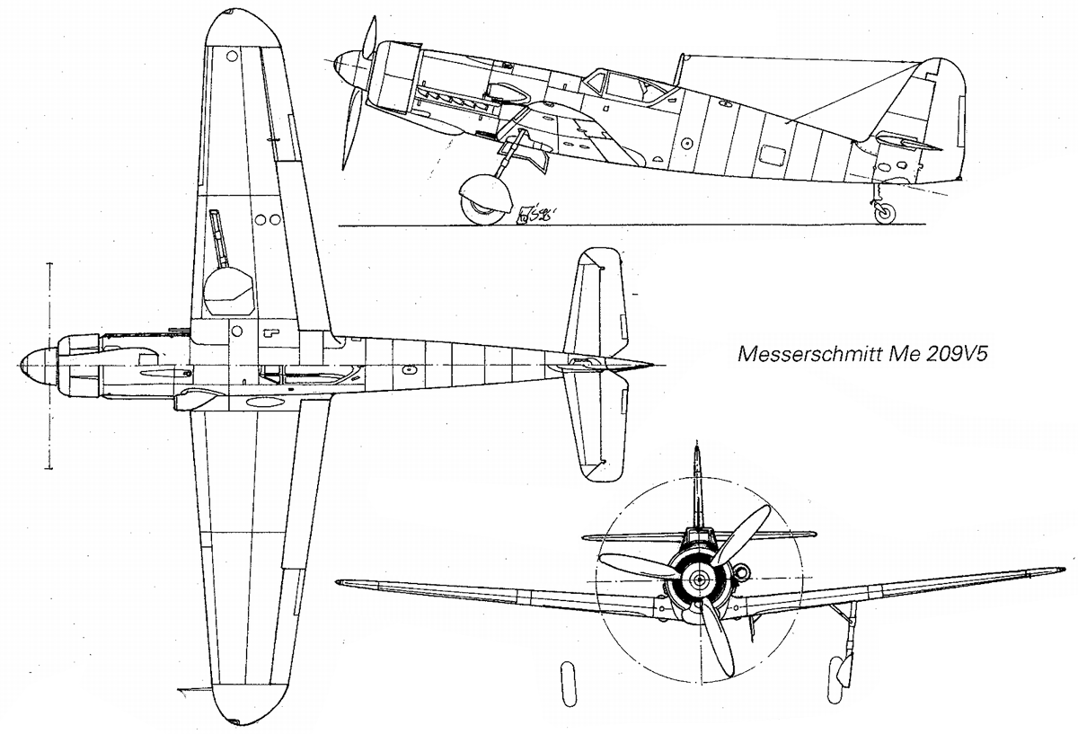 Messerschmitt Me 209 Wallpapers