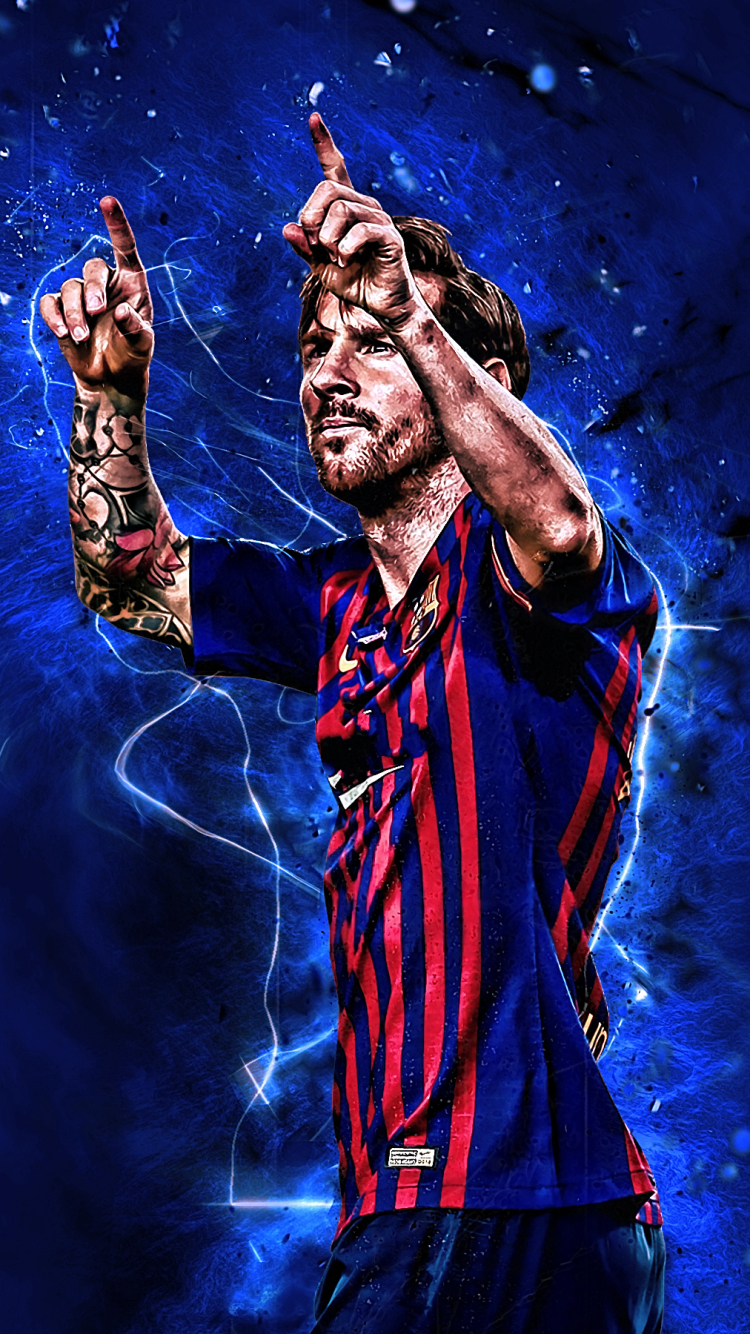 Messi Cartoon Wallpapers