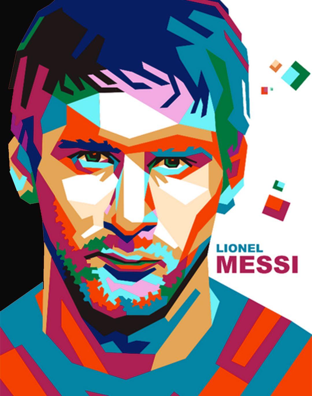 Messi Cartoon Wallpapers