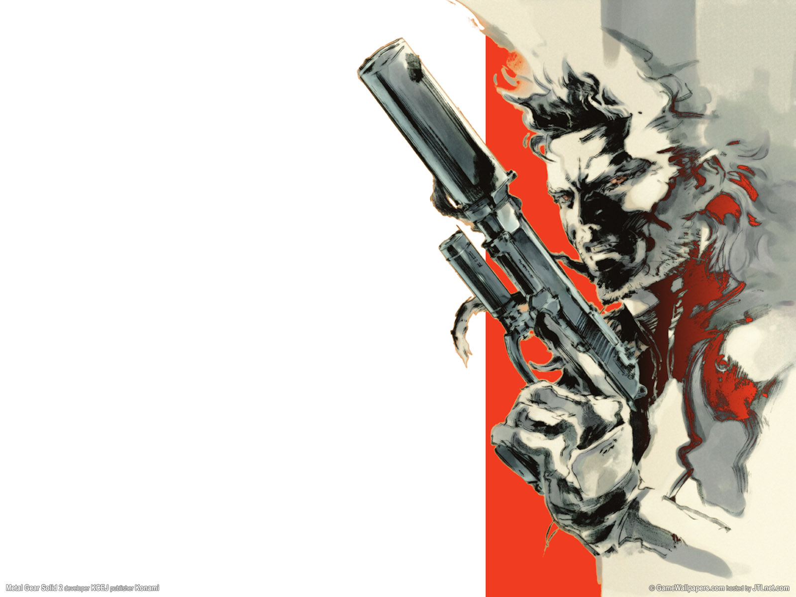 Metal Gear Solid 2 Sons of Liberty Grey Fox Wallpapers