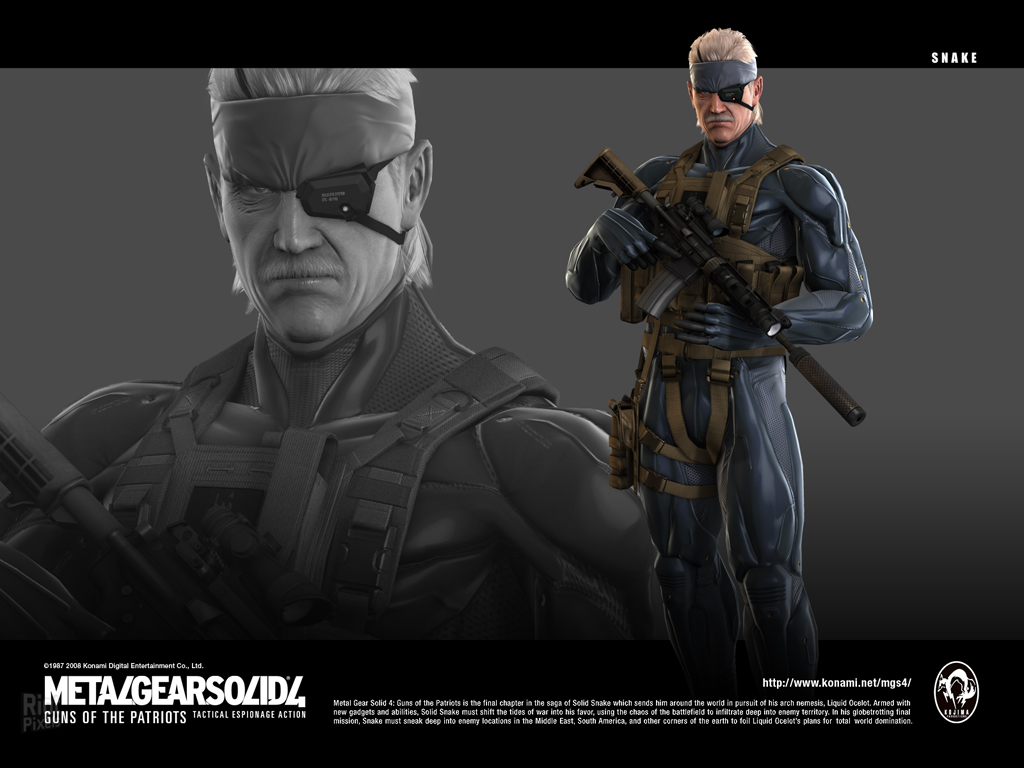 Metal Gear Solid 4: Guns of the Patriots Wallpapers