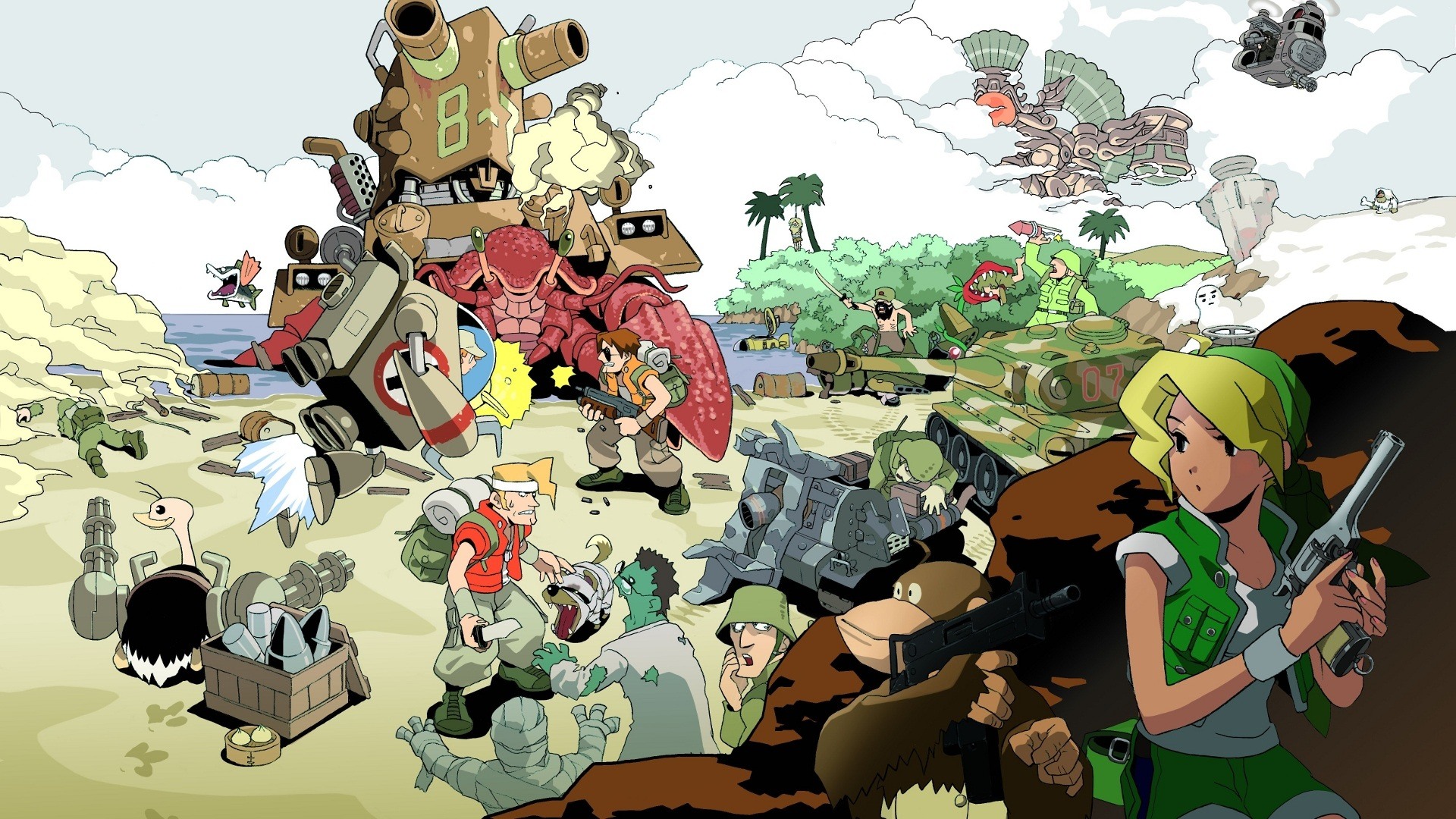 Metal Slug Background