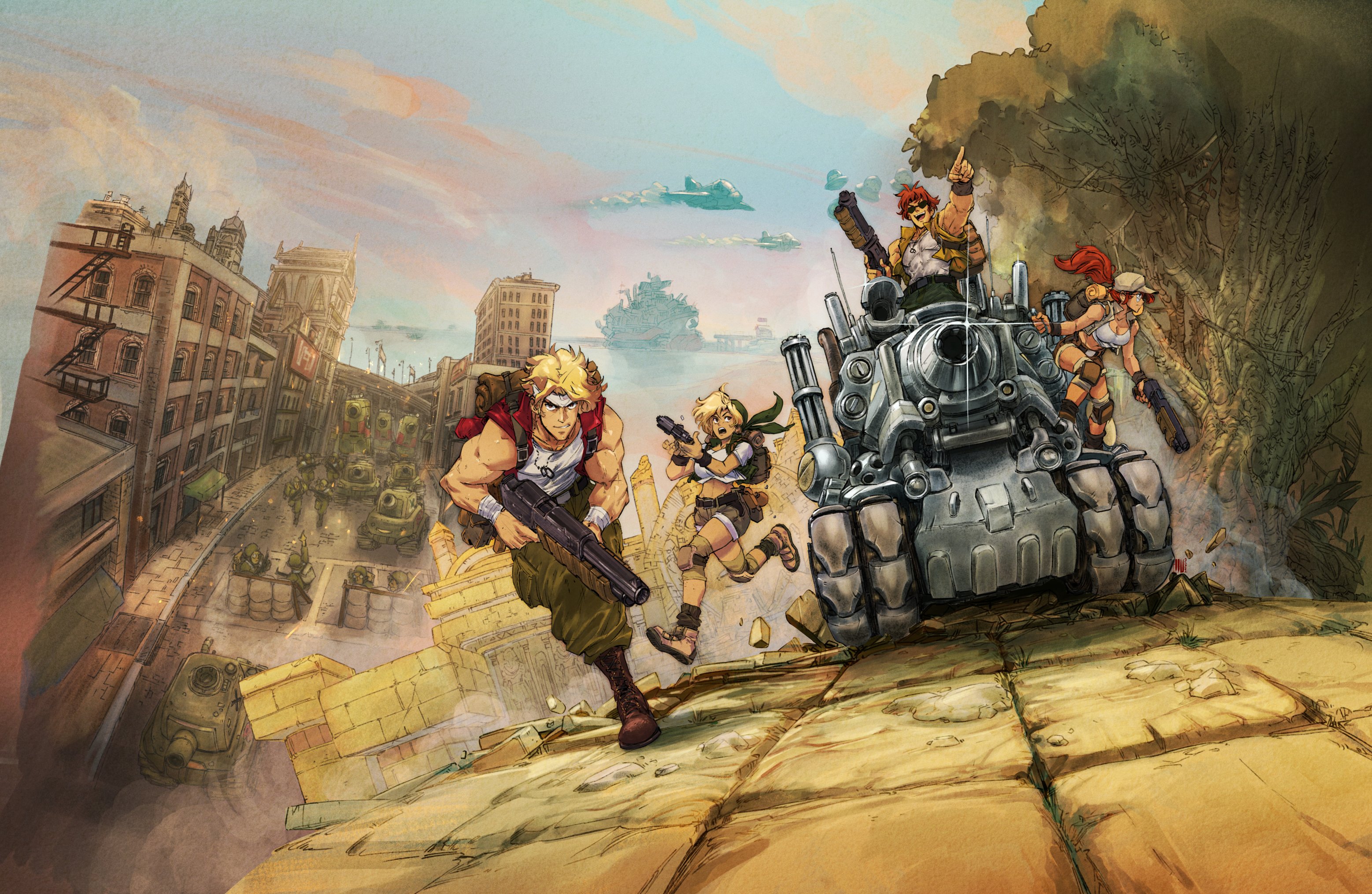 Metal Slug Background