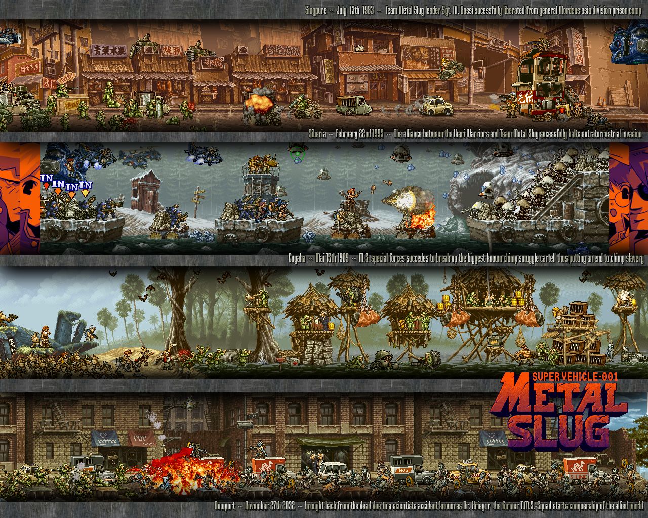 Metal Slug Wallpapers