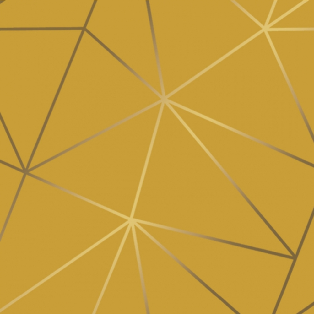 Metallic Gold Geometric Wallpapers