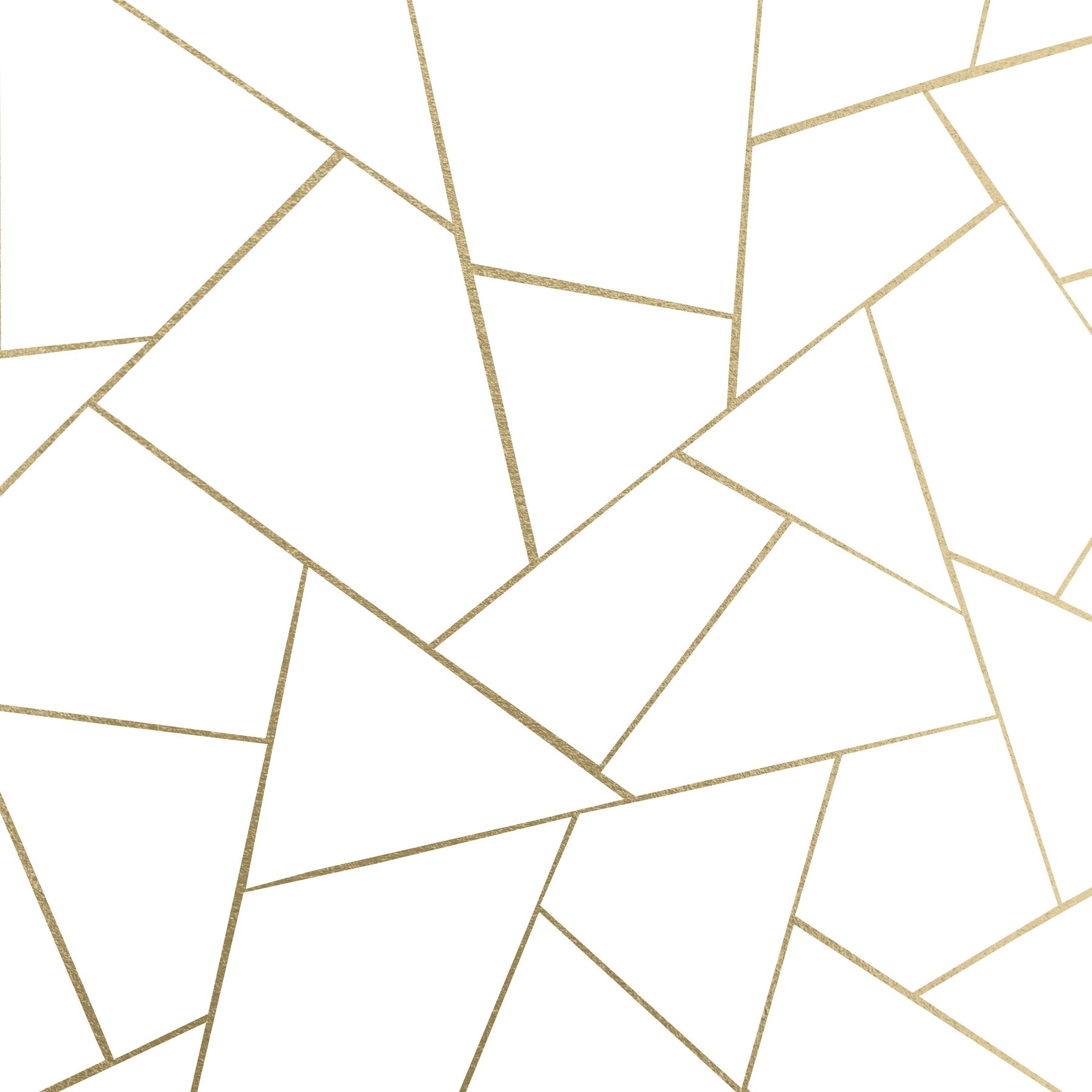 Metallic Gold Geometric Wallpapers