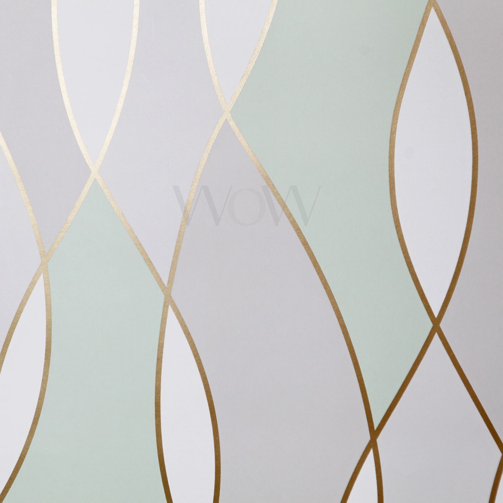 Metallic Gold Geometric Wallpapers