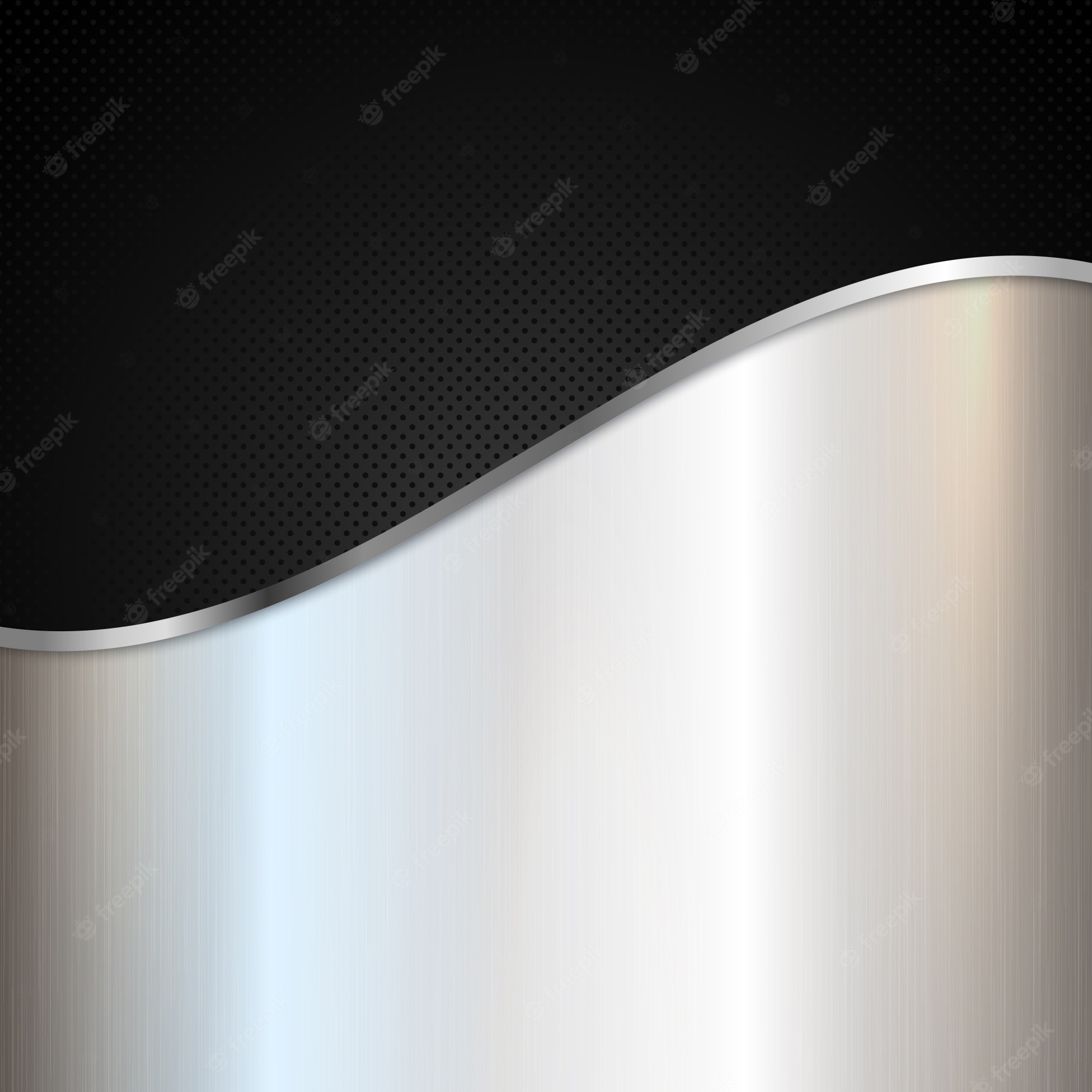 Metallic Silver Background