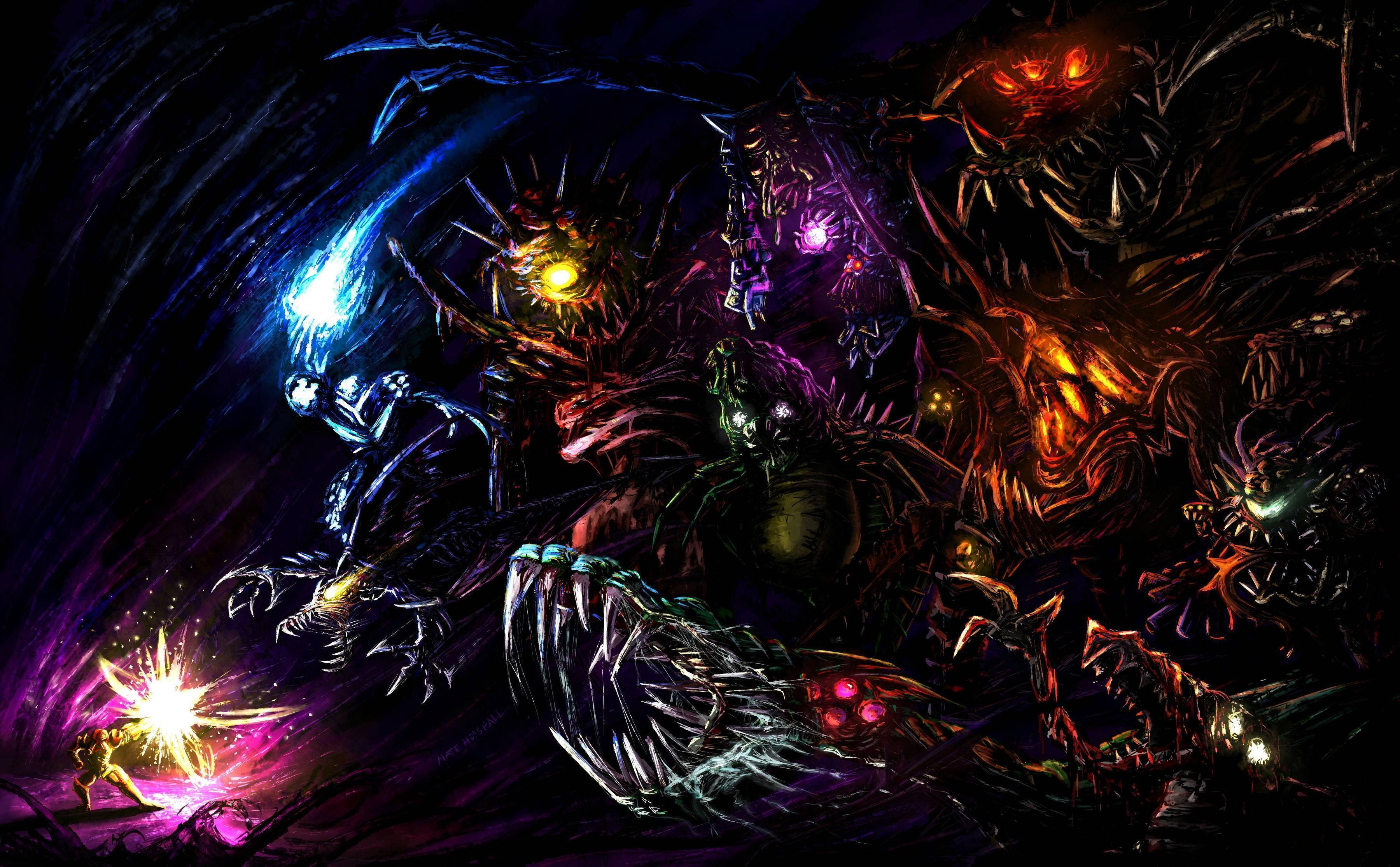 Metroid Backgrounds