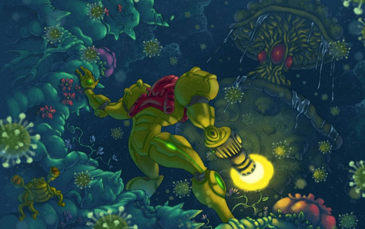 Metroid Backgrounds