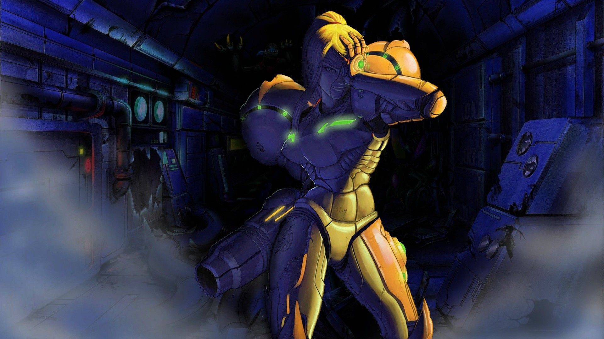 Metroid Desktop Wallpapers