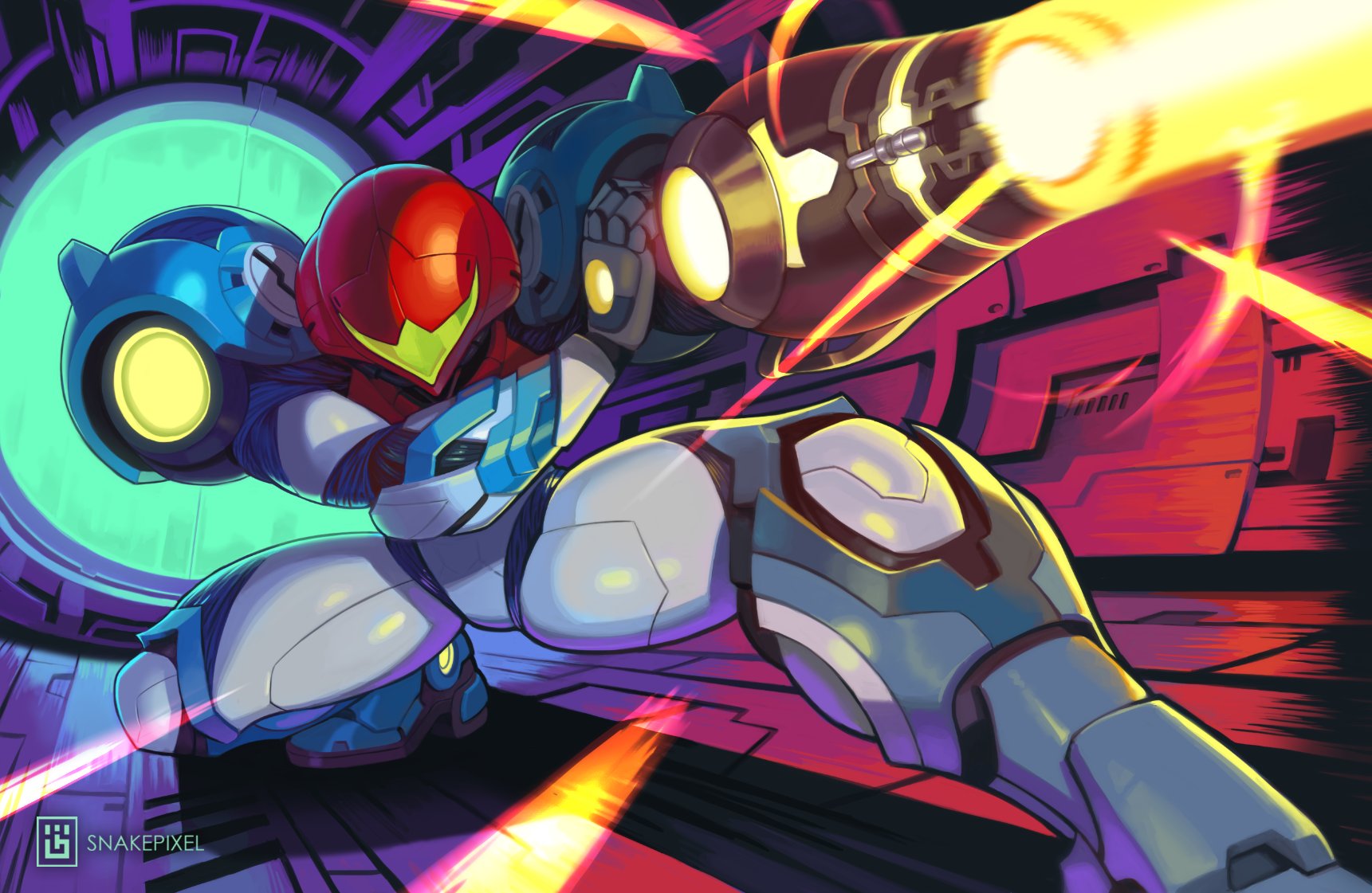 Metroid Dread HD Samus Aran Wallpapers