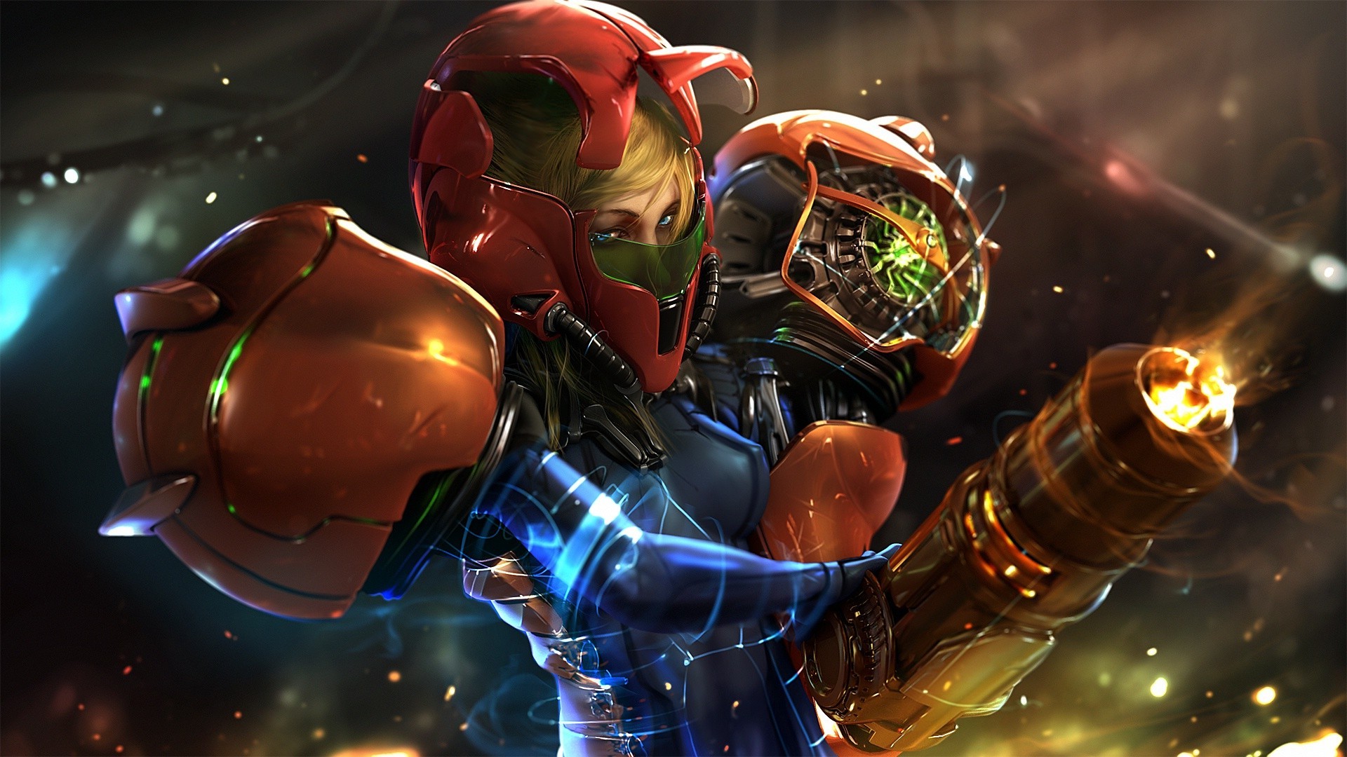 Metroid Samus Aran Wallpapers