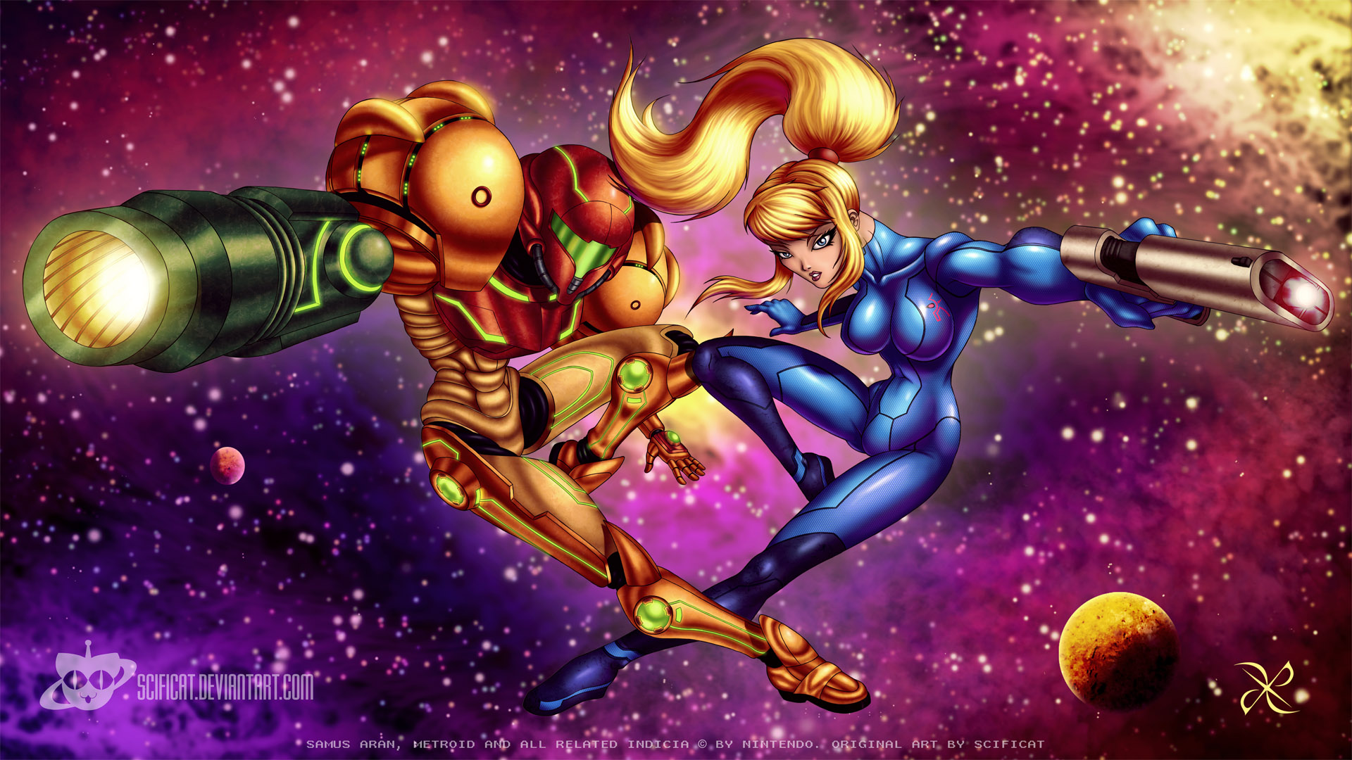 Metroid Samus Aran Wallpapers