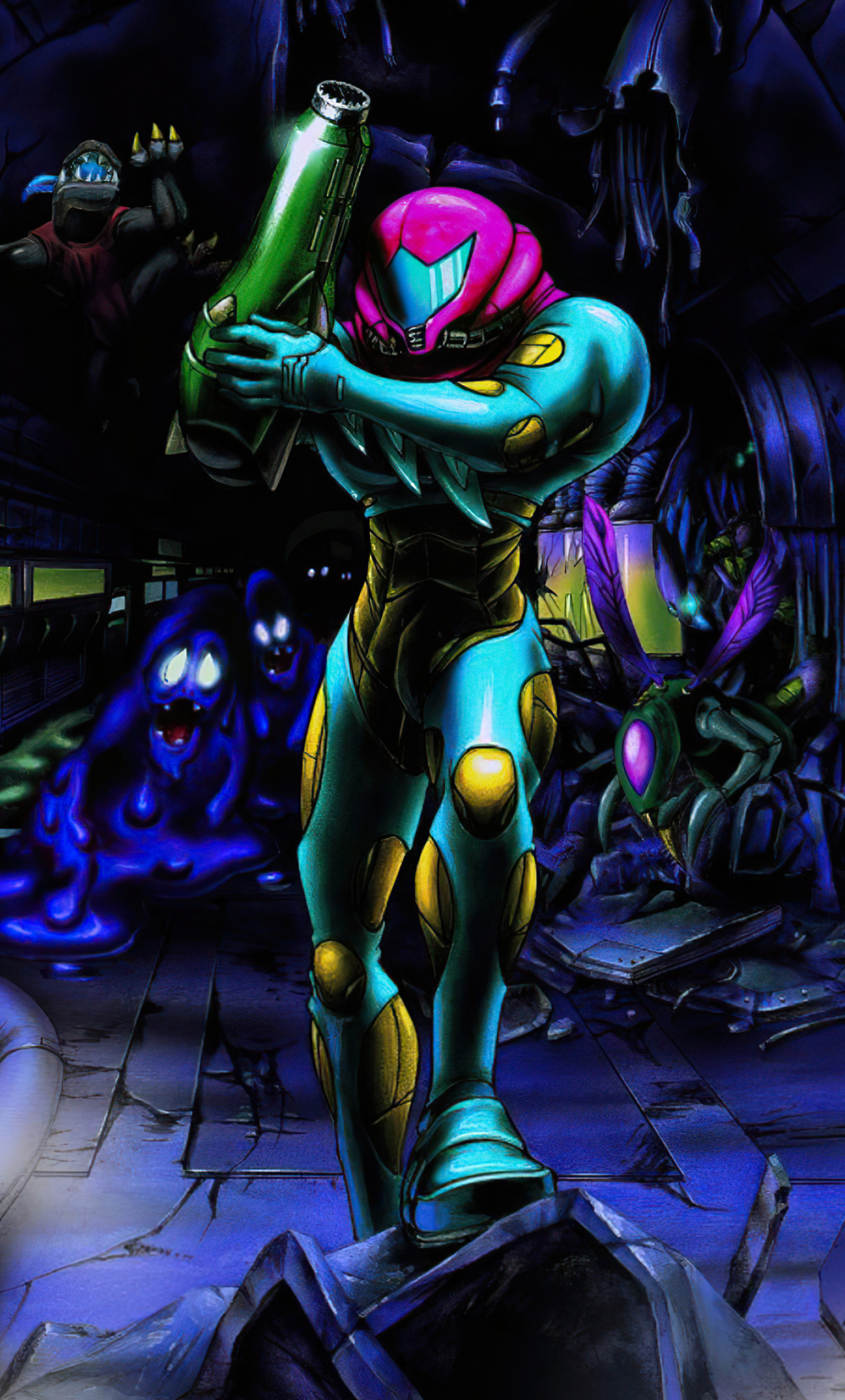 Metroid Samus Aran Wallpapers