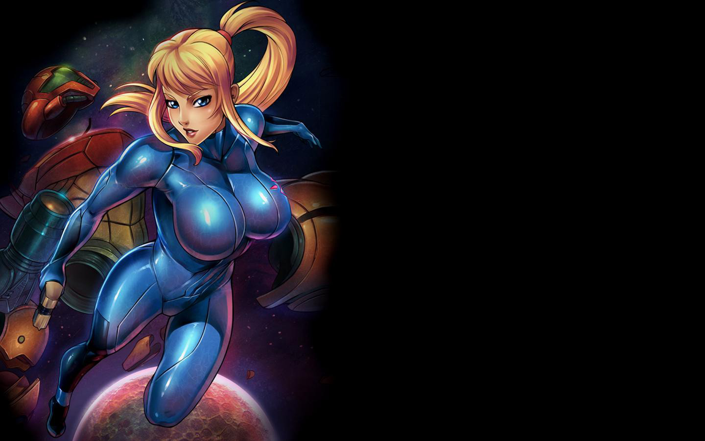 Metroid Samus Aran Zero Suit Wallpapers