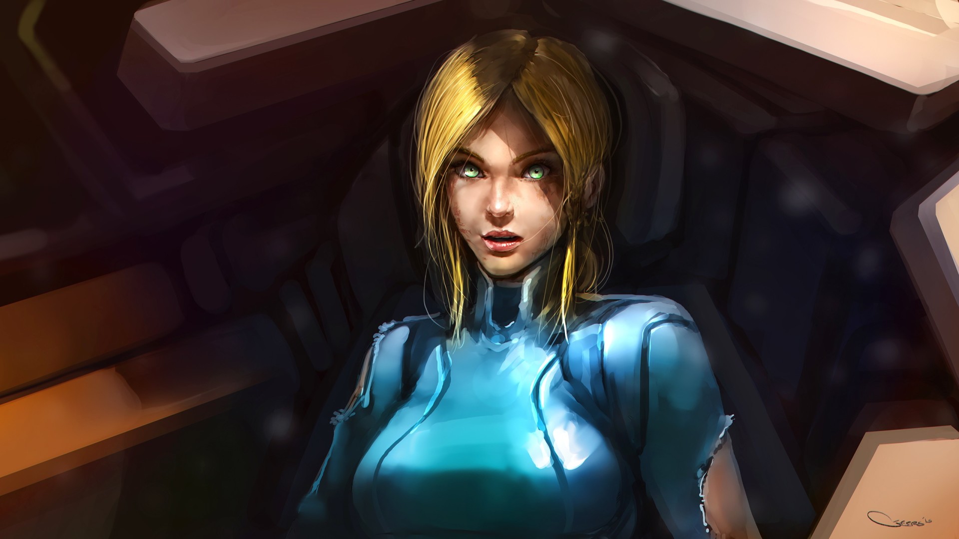 Metroid Samus Aran Zero Suit Wallpapers