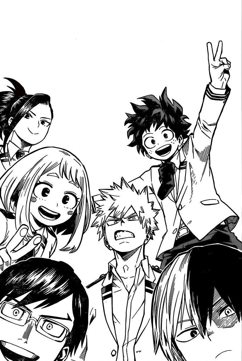 Mha Manga Art Wallpapers