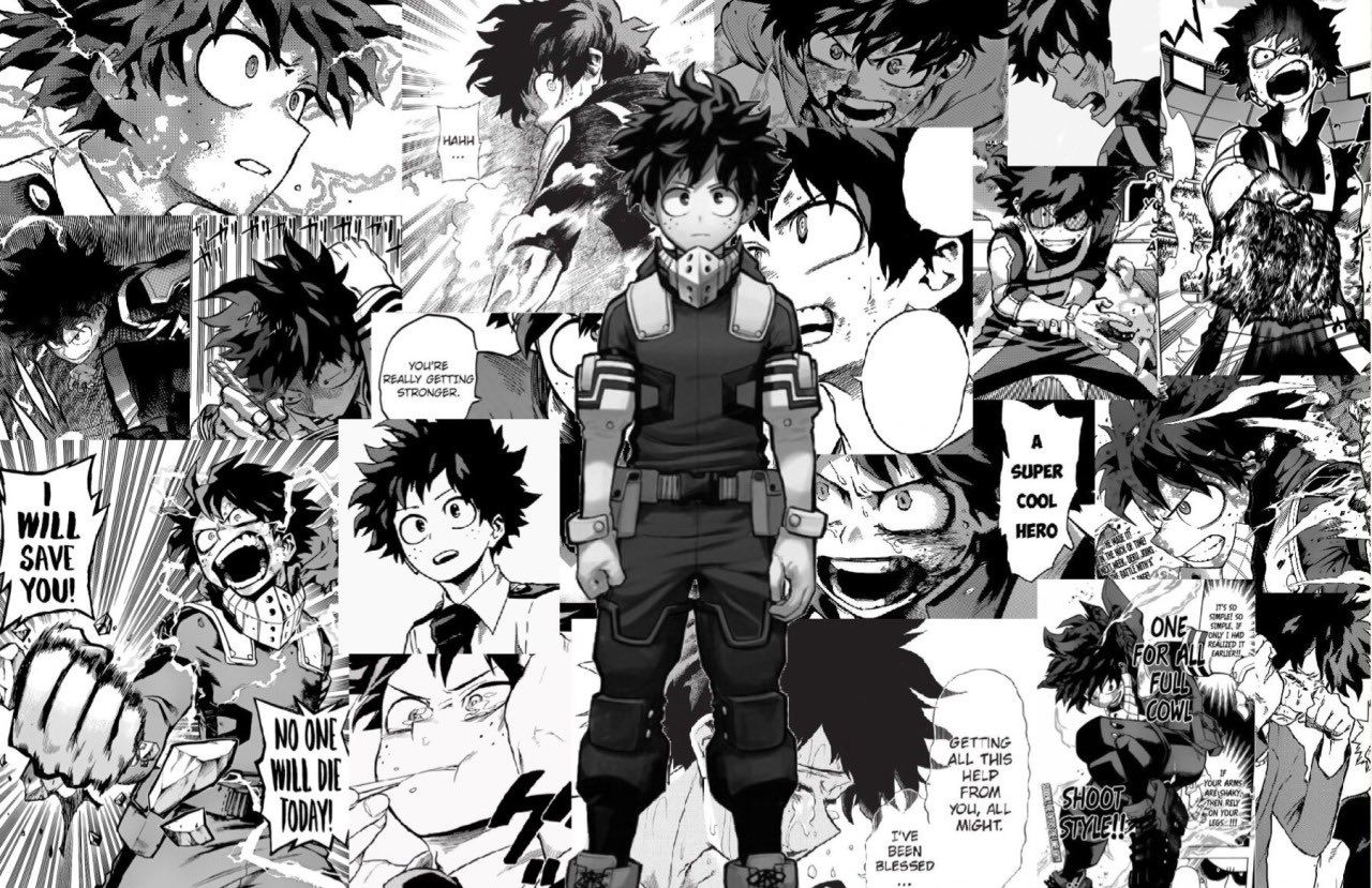 Mha Manga Art Wallpapers