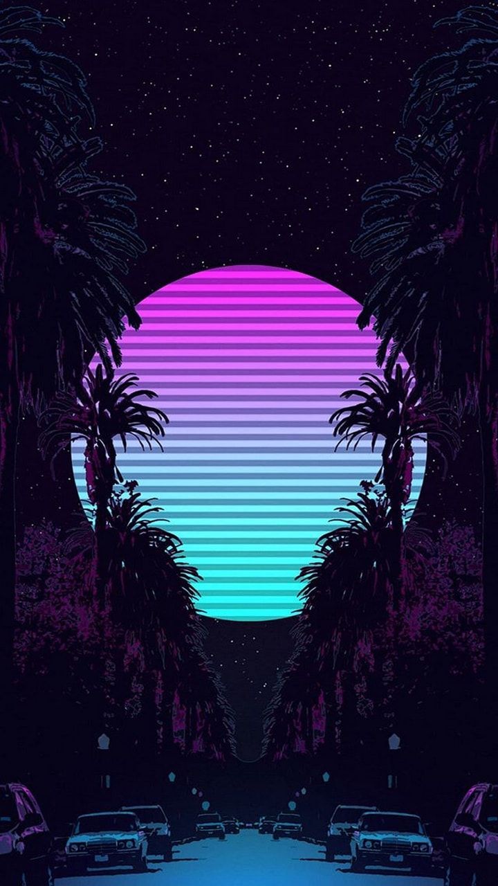 Miami Neon Wallpapers