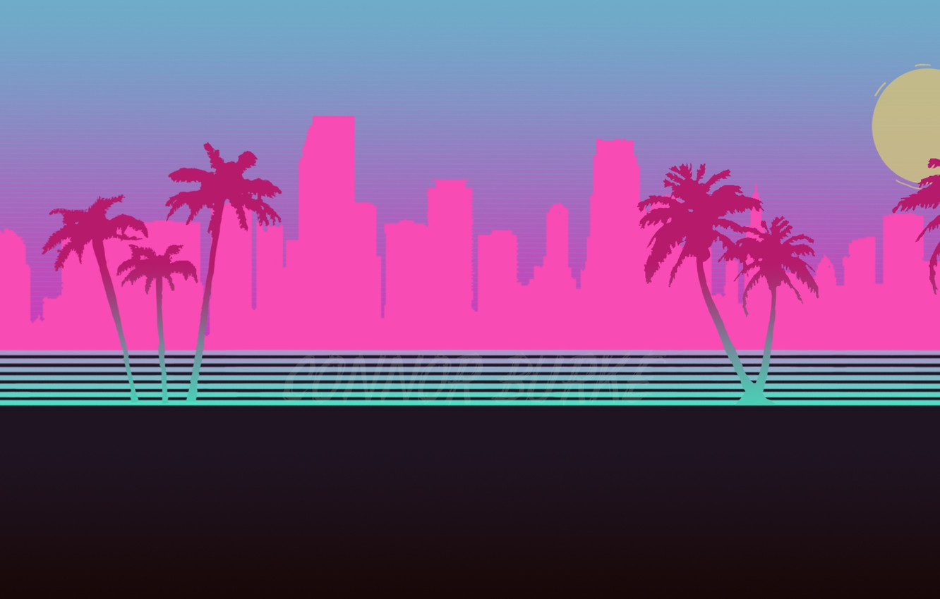 Miami Neon Wallpapers