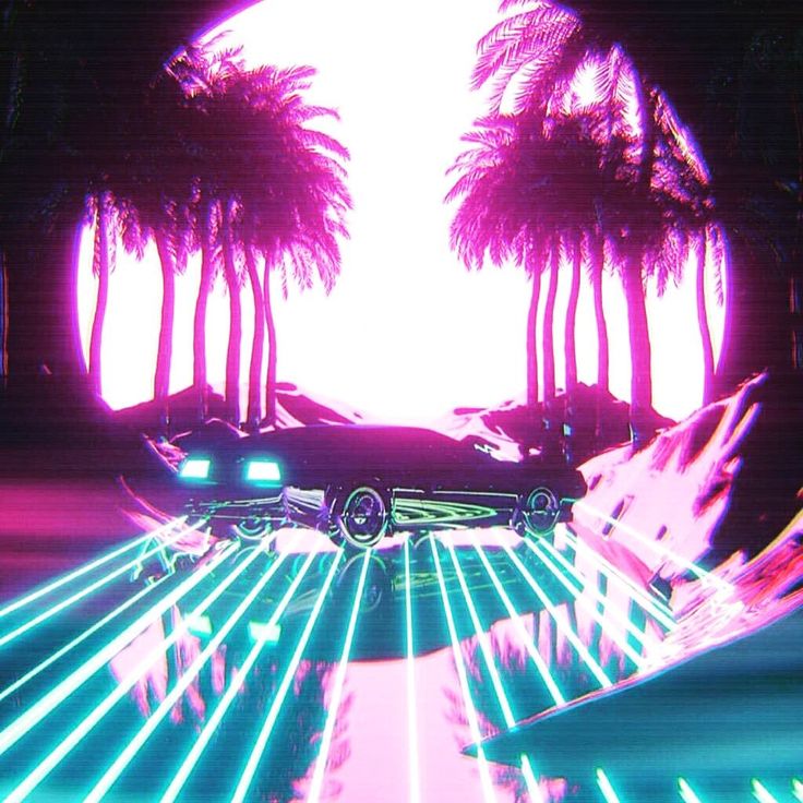 Miami Neon Wallpapers