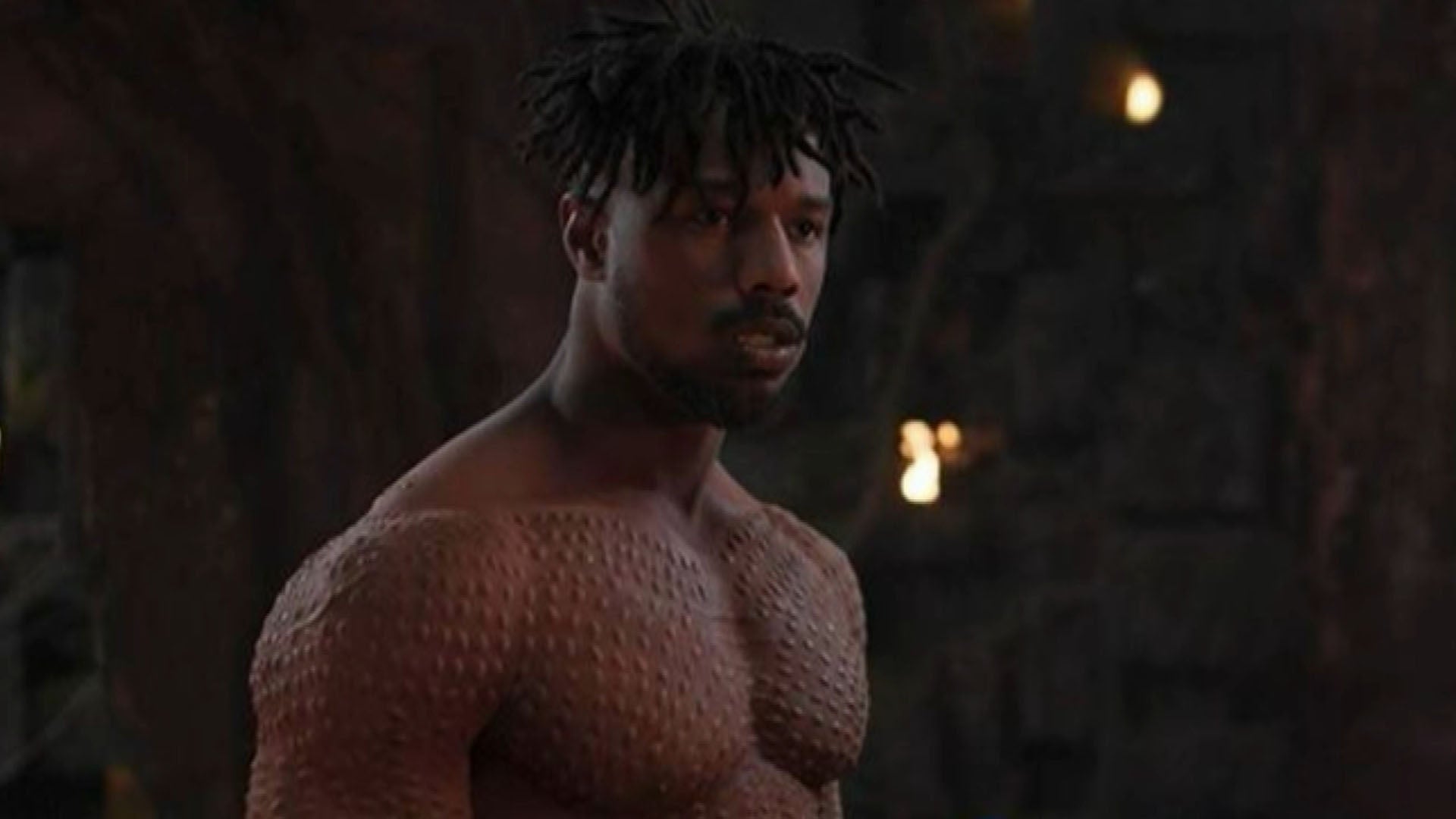 Michael B Jordan As Erik Killmonger In Black Panther 2018 Wallpapers