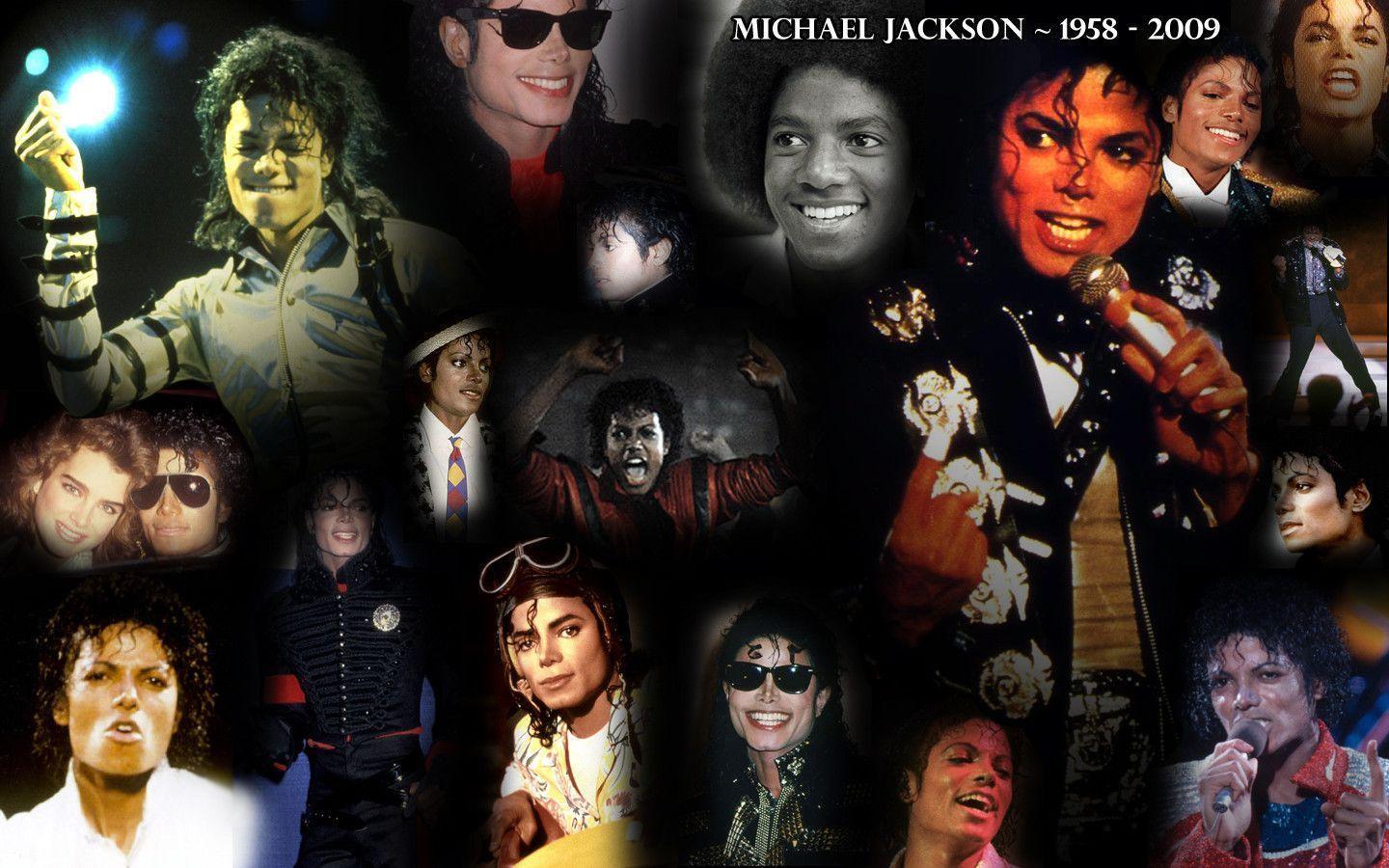 michael jackson collage Wallpapers