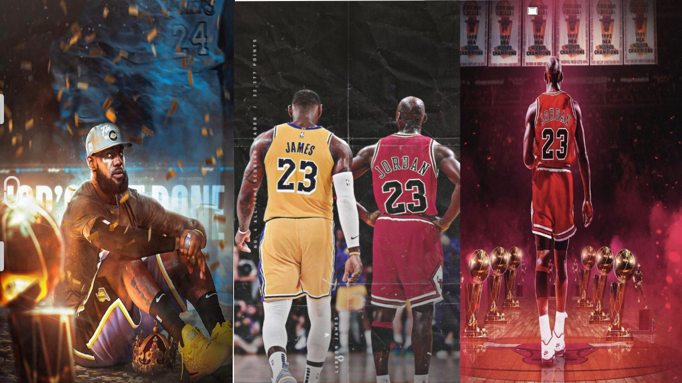 Michael Jordan And Lebron James Wallpapers