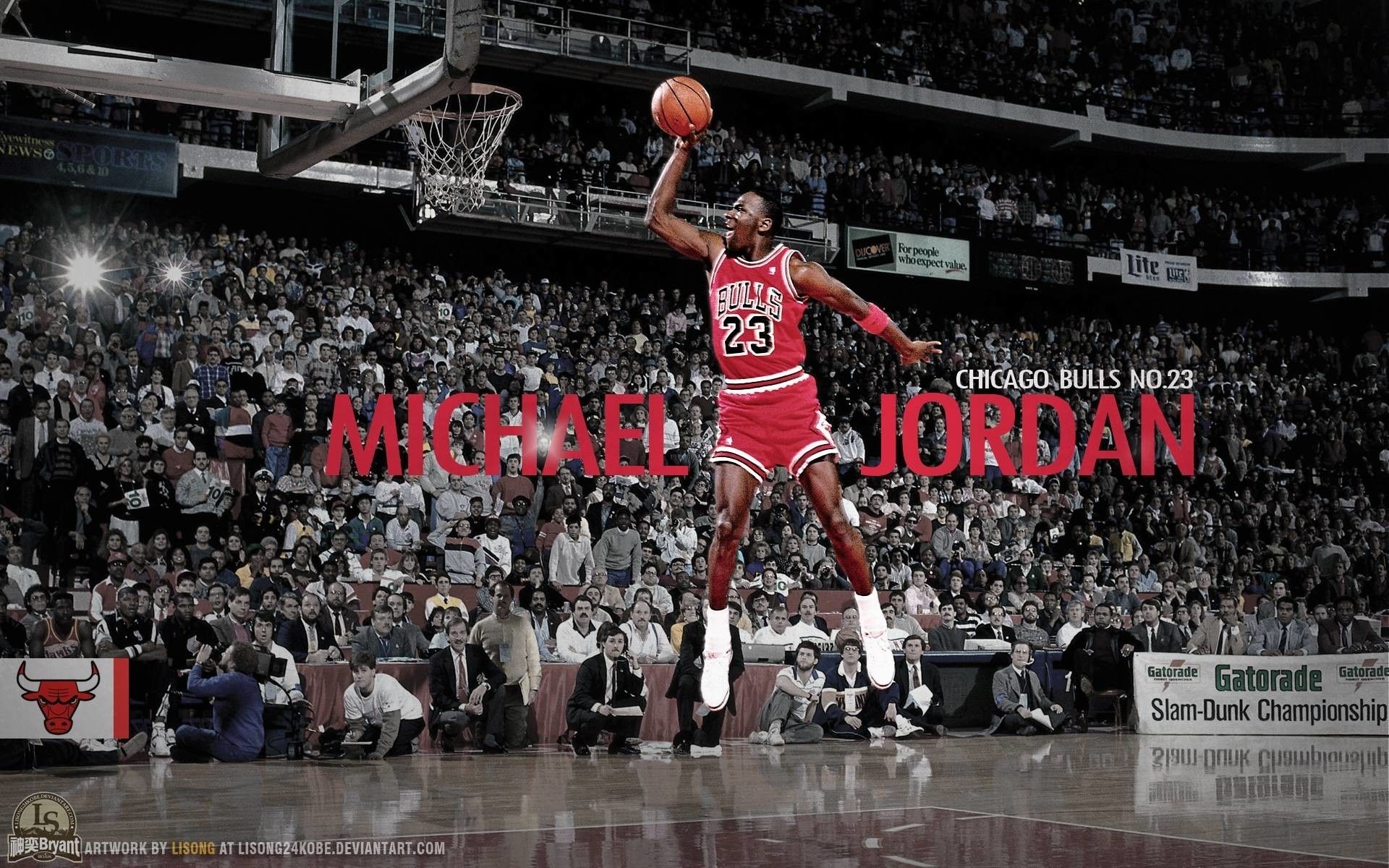 Michael Jordan Free Throw Dunk Wallpapers