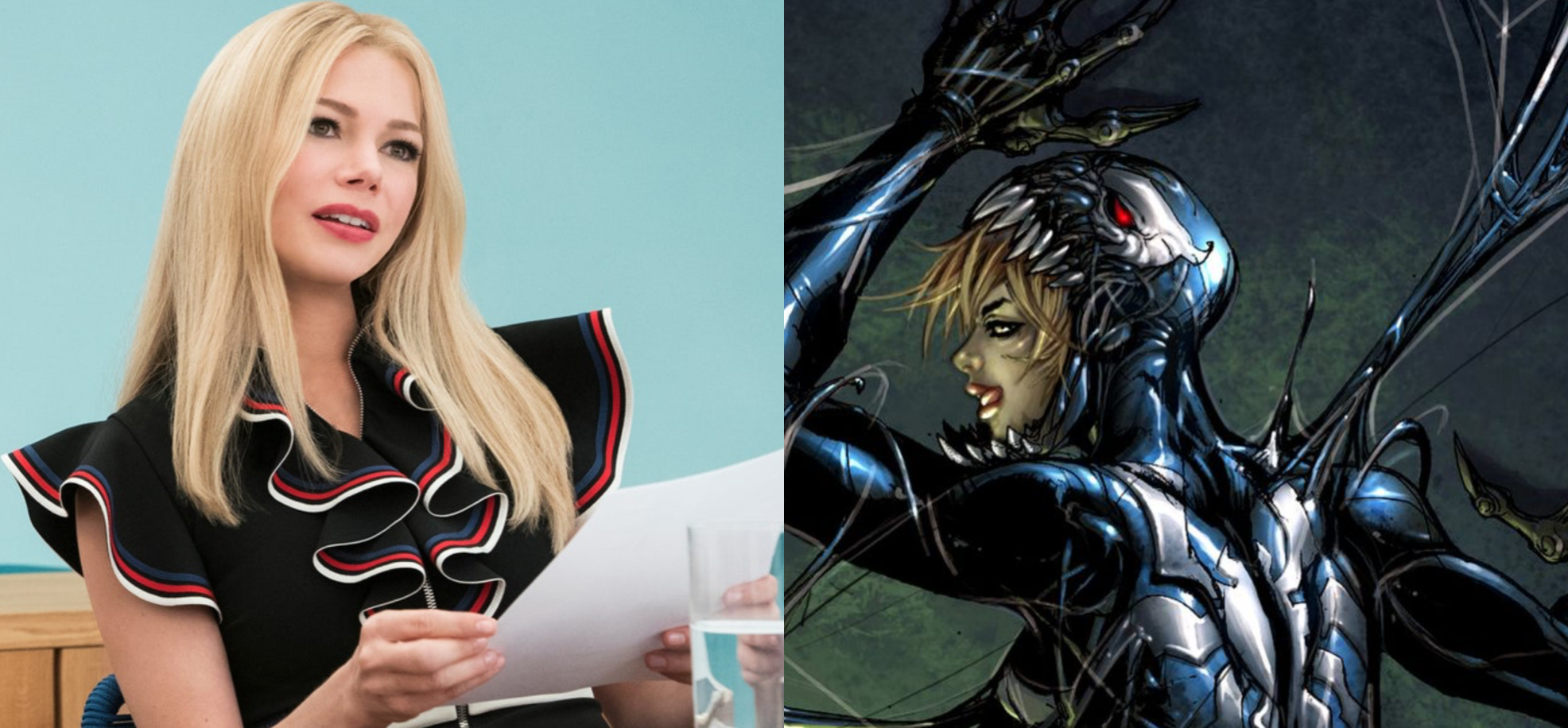 Michelle Williams As Anne Weying In Venom Movie Wallpapers