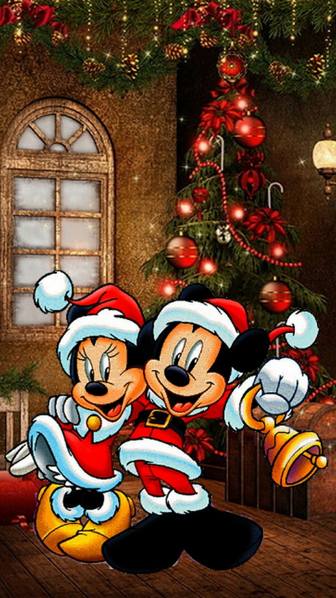 Mickey And Minnie Christmas Wallpapers