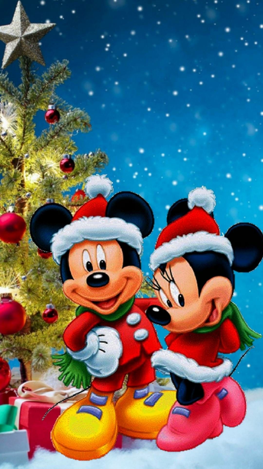 Mickey And Minnie Christmas Wallpapers