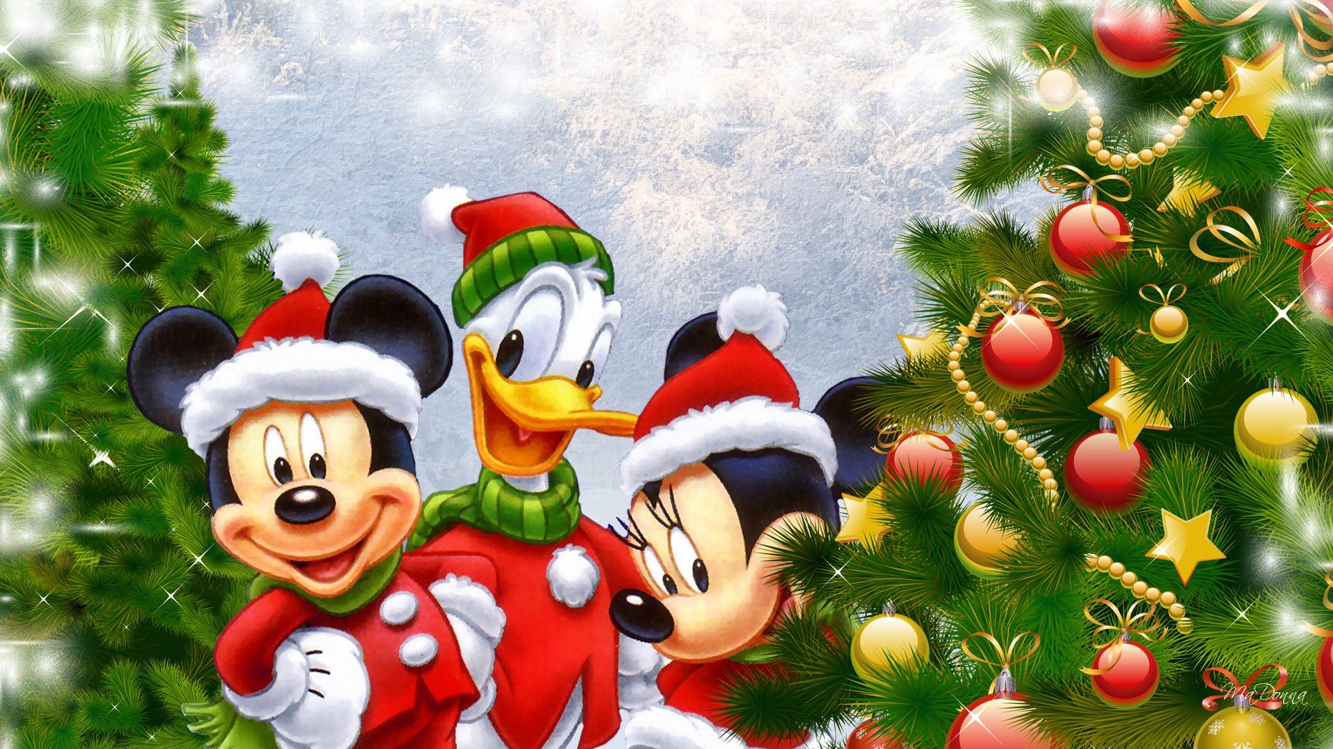 Mickey Christmas Wallpapers